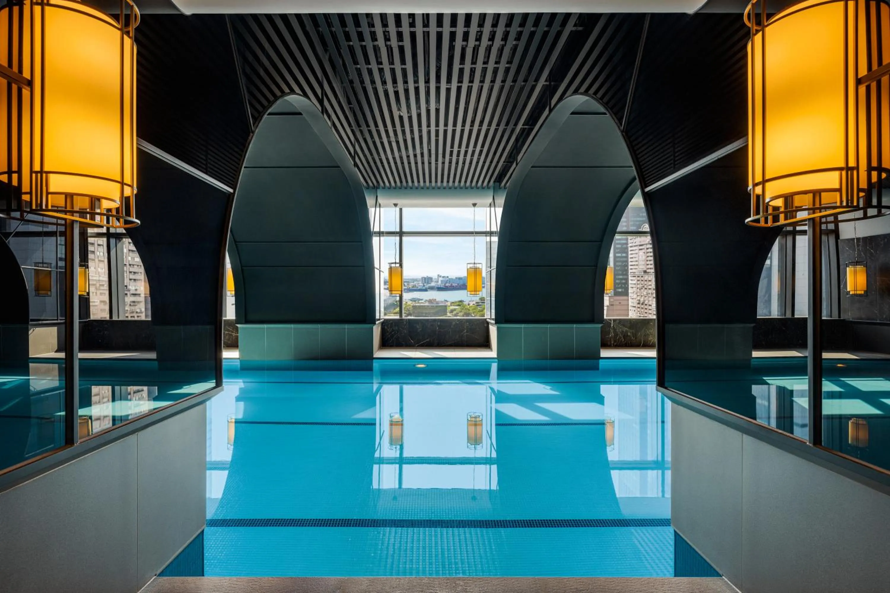 Swimming pool in InterContinental Kaohsiung by IHG