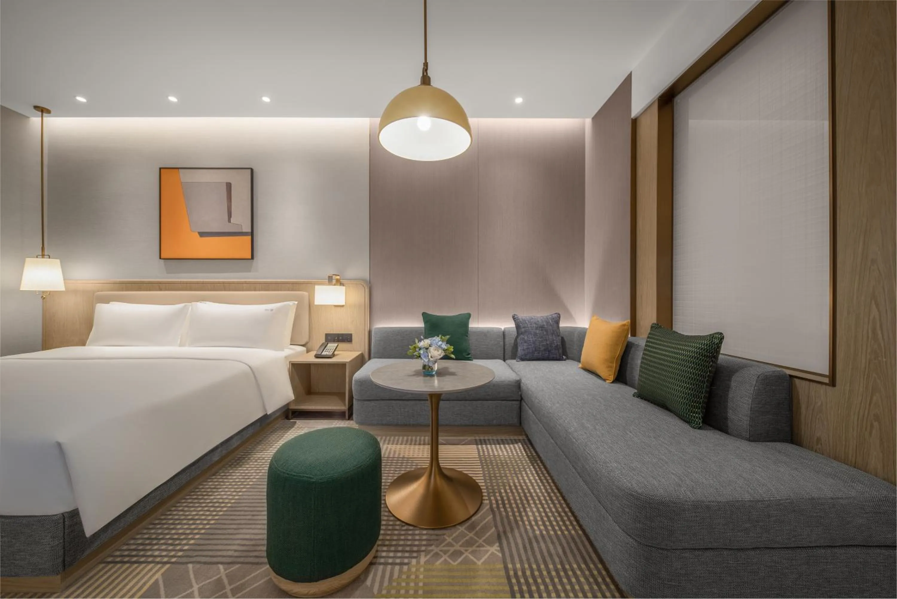 Photo of the whole room, Bed in Holiday Inn Fu'an