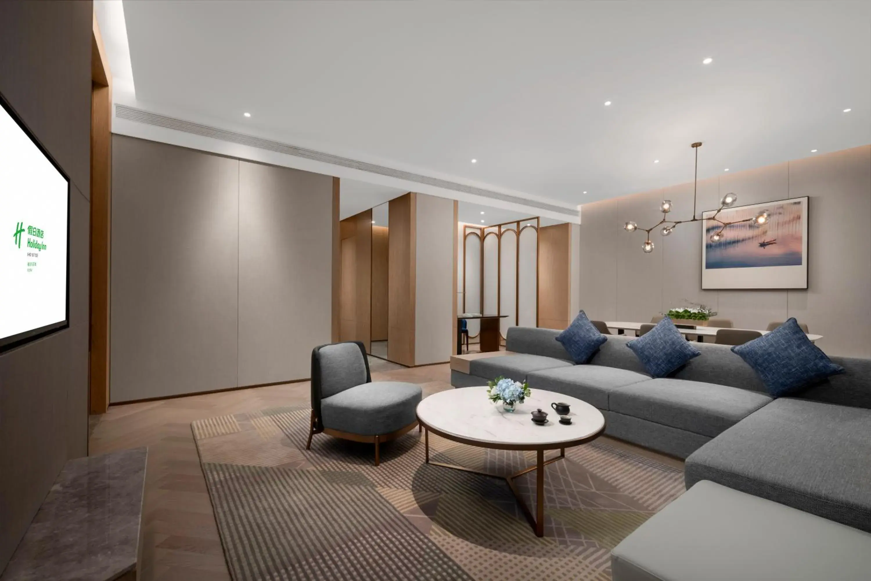 King Suite with Creek View in Holiday Inn Fu'an King Suite with Creek View in Holiday Inn Fu'an