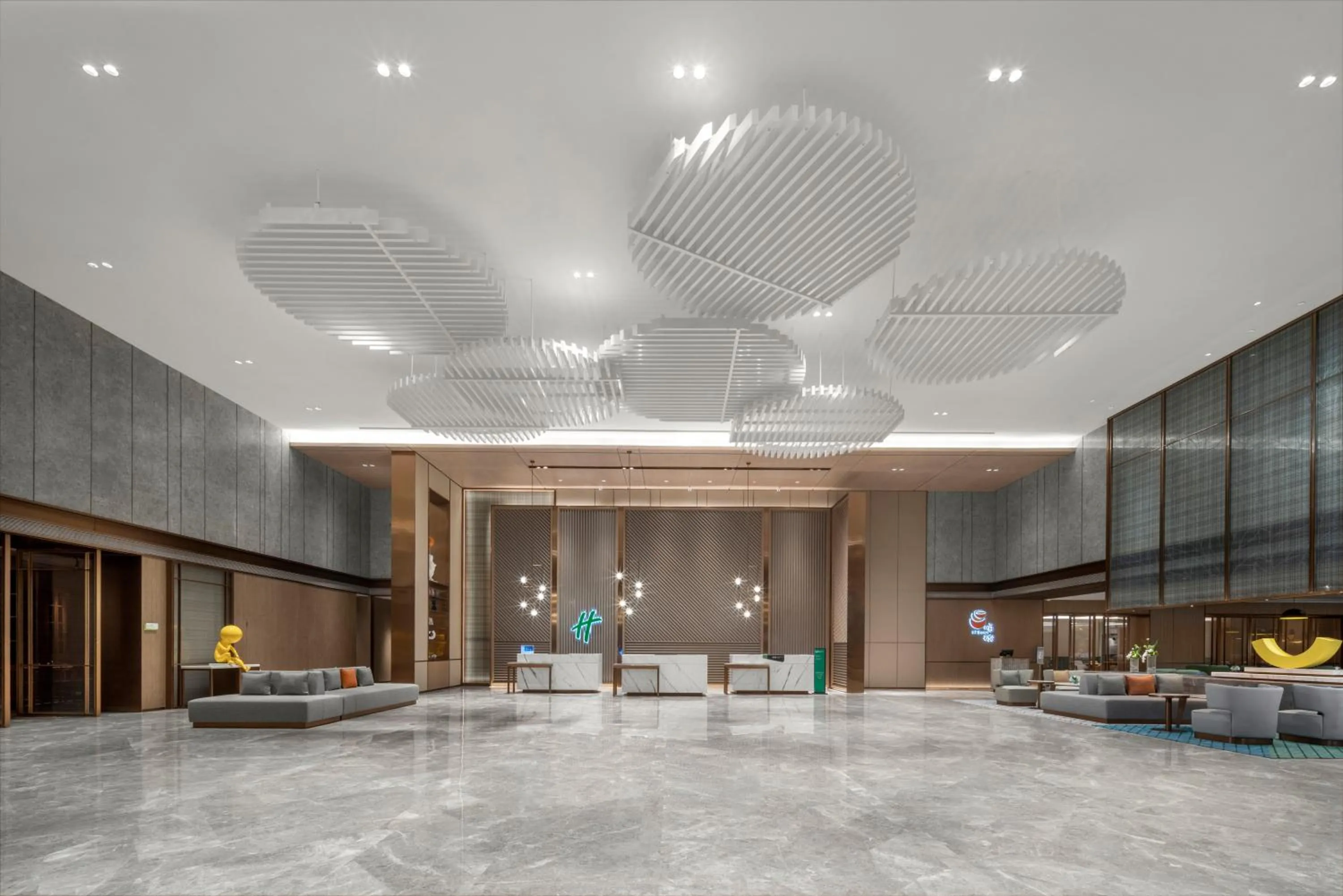 Lobby or reception in Holiday Inn Fu'an