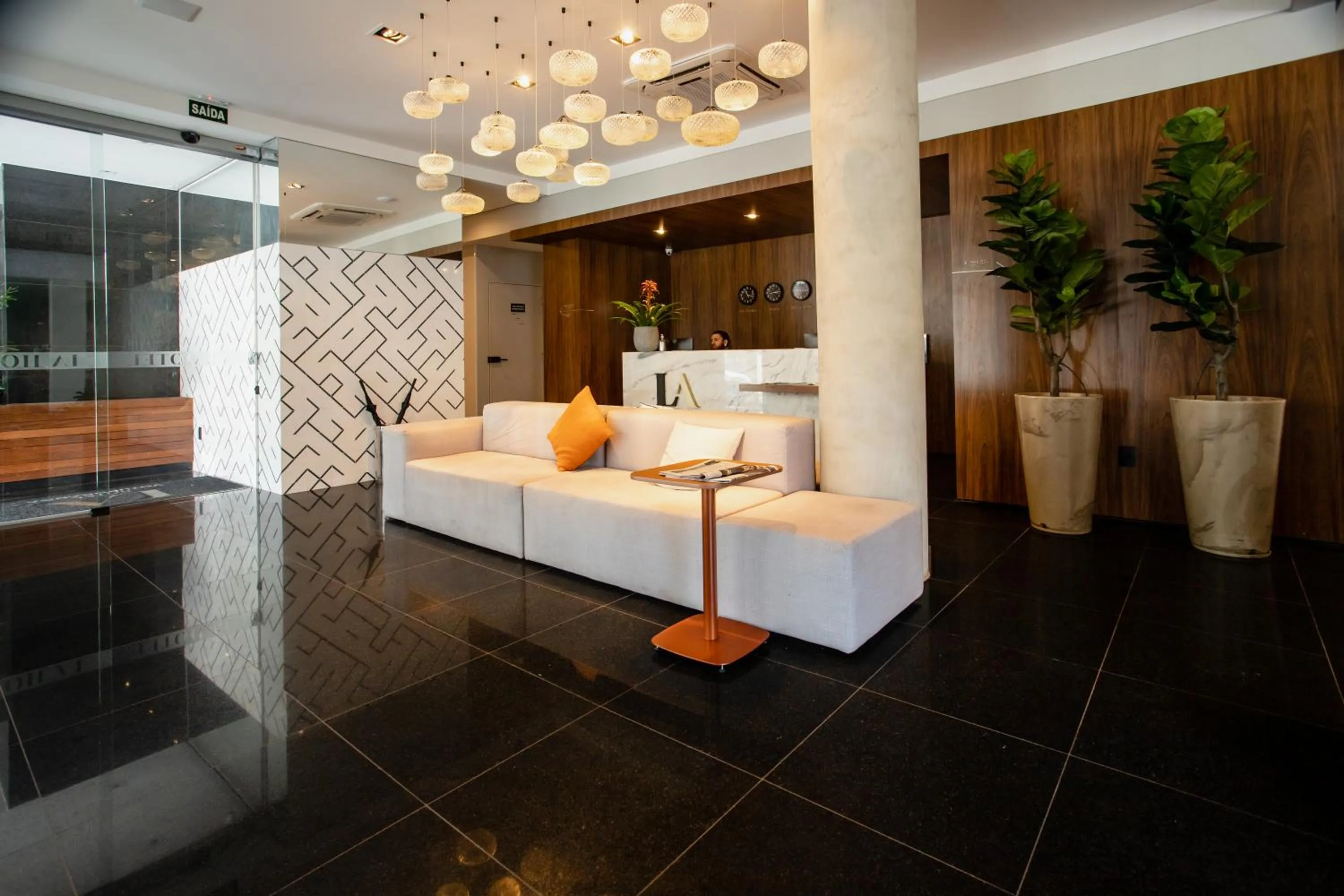 Lobby or reception, Bed in LA HOTEL VOTUPORANGA