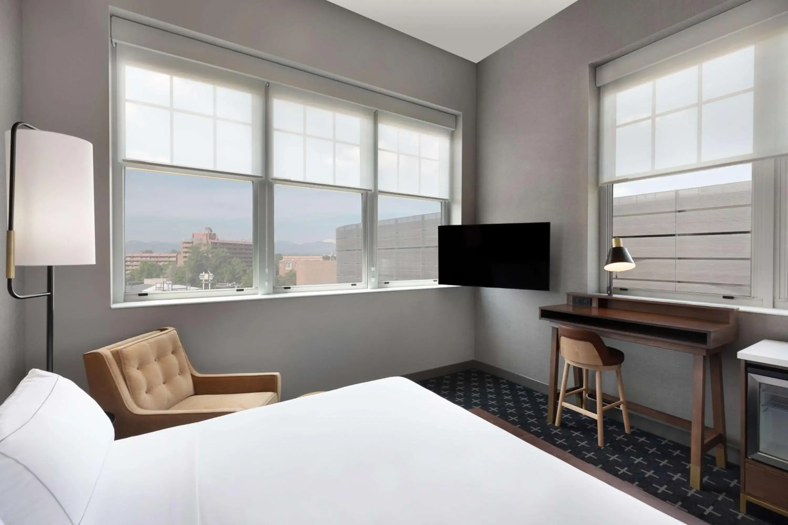 Corner King Room in The Slate Hotel Denver Downtown, Tapestry by Hilton Corner King Room in The Slate Hotel Denver Downtown, Tapestry by Hilton