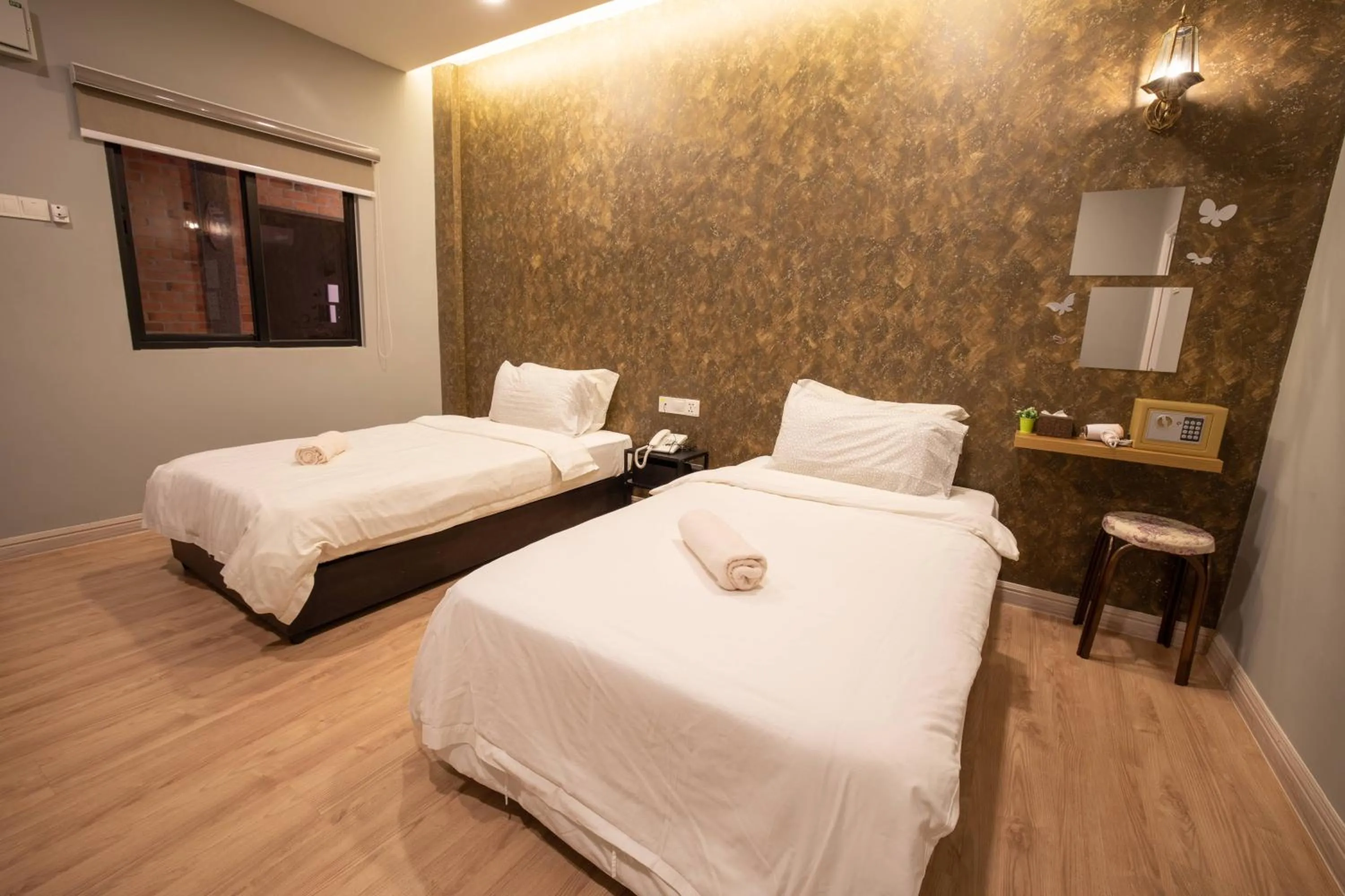 Bed in Vintage Villa Langkawi