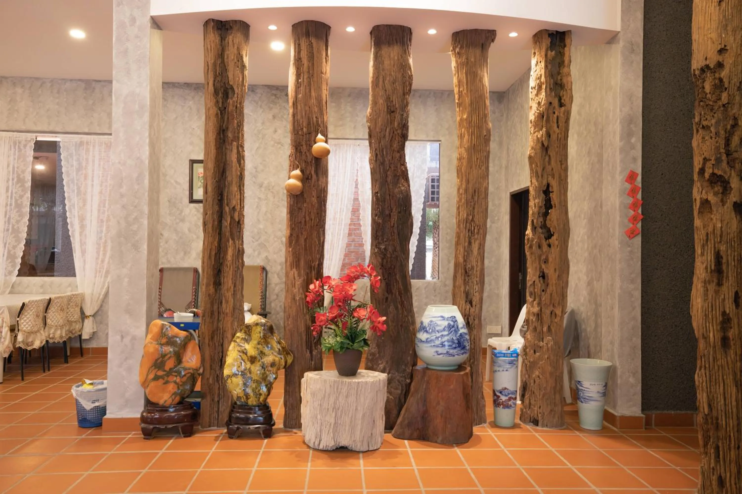 Decorative detail in Vintage Villa Langkawi