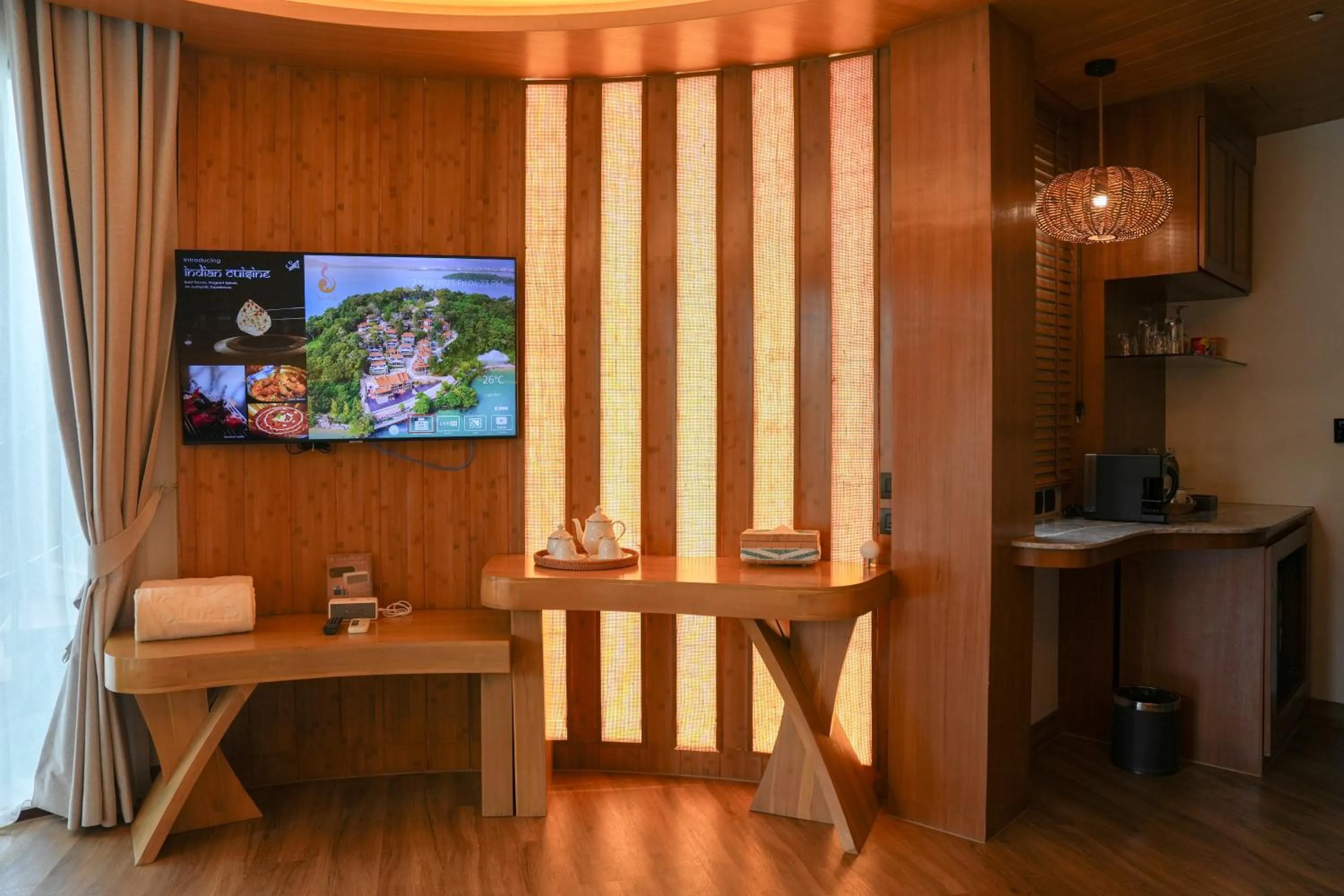 TV and multimedia in SINAE Phuket Luxury Hotel