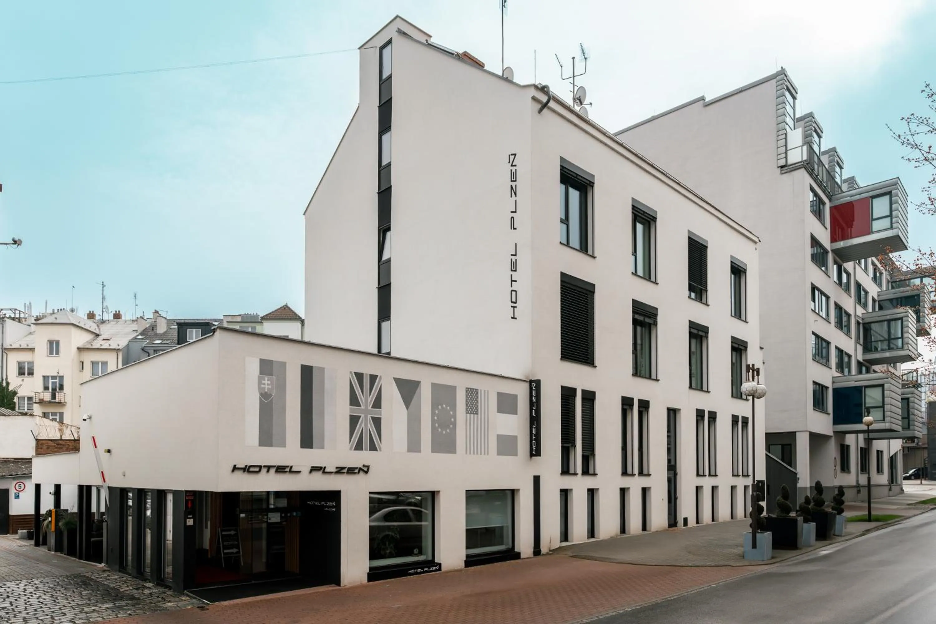 Property building in Hotel Plzeň