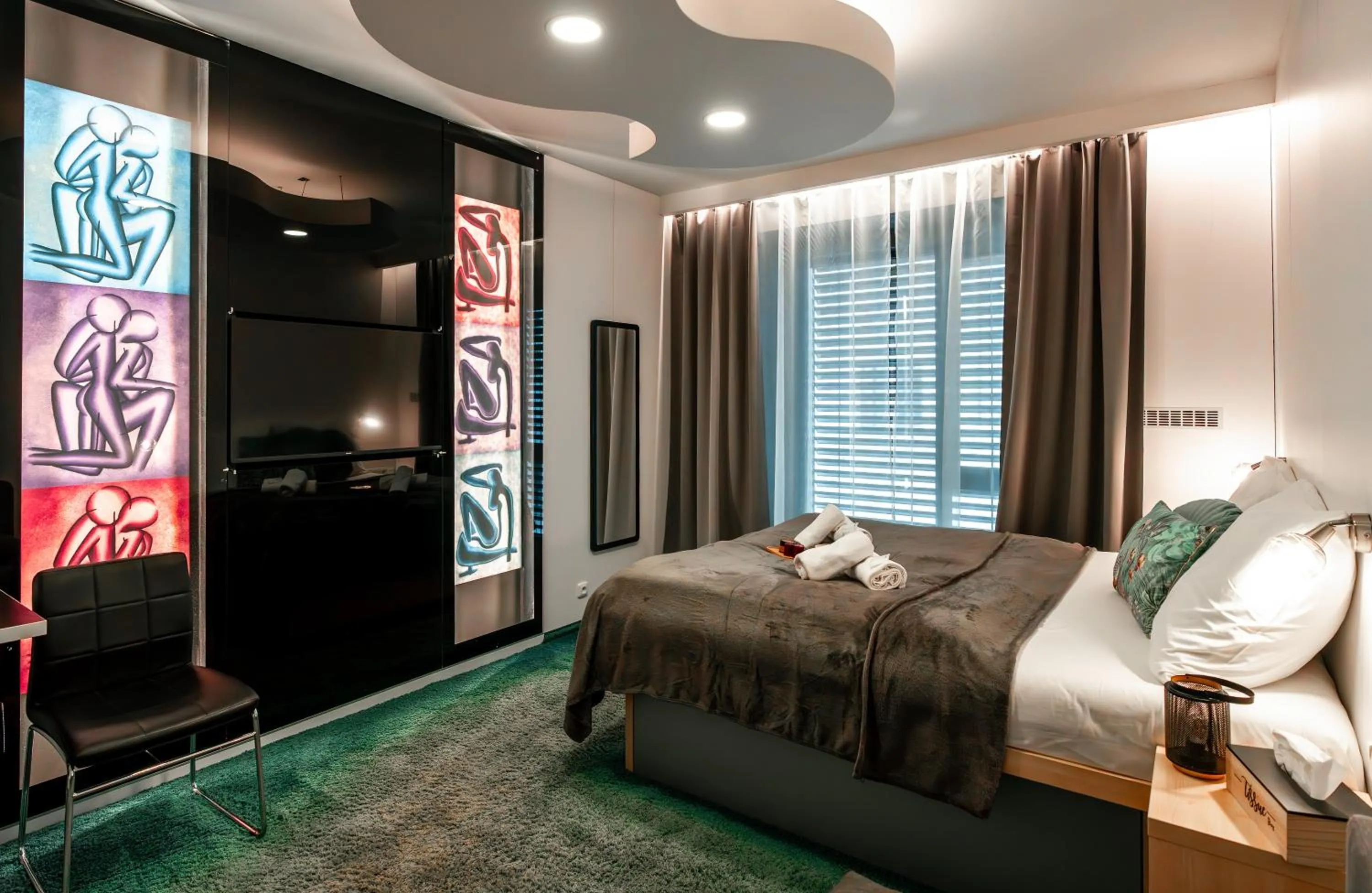 Photo of the whole room, Bed in Hotel Plzeň