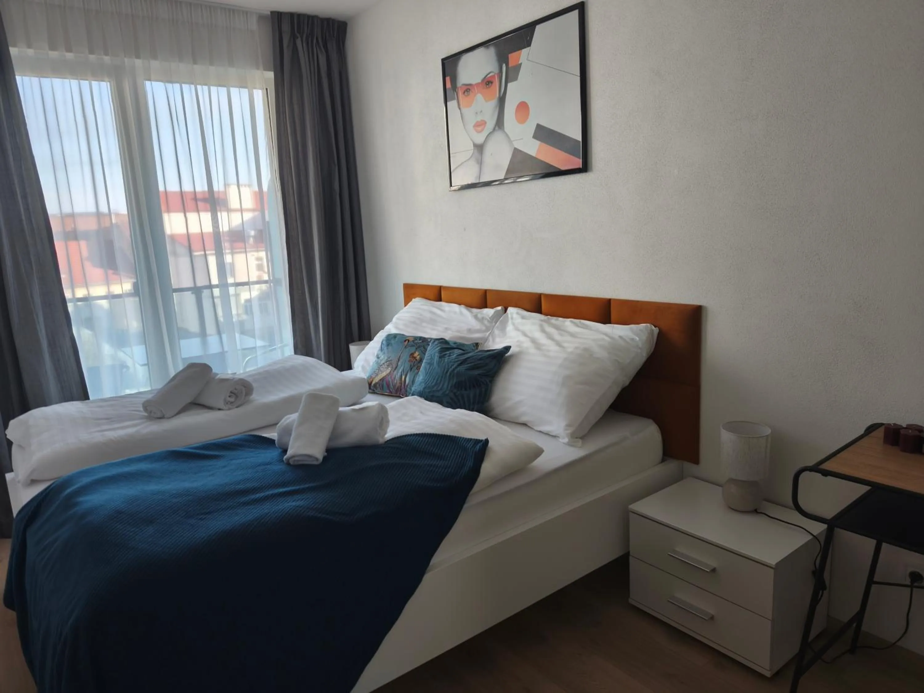 Bedroom, Bed in Hotel Plzeň