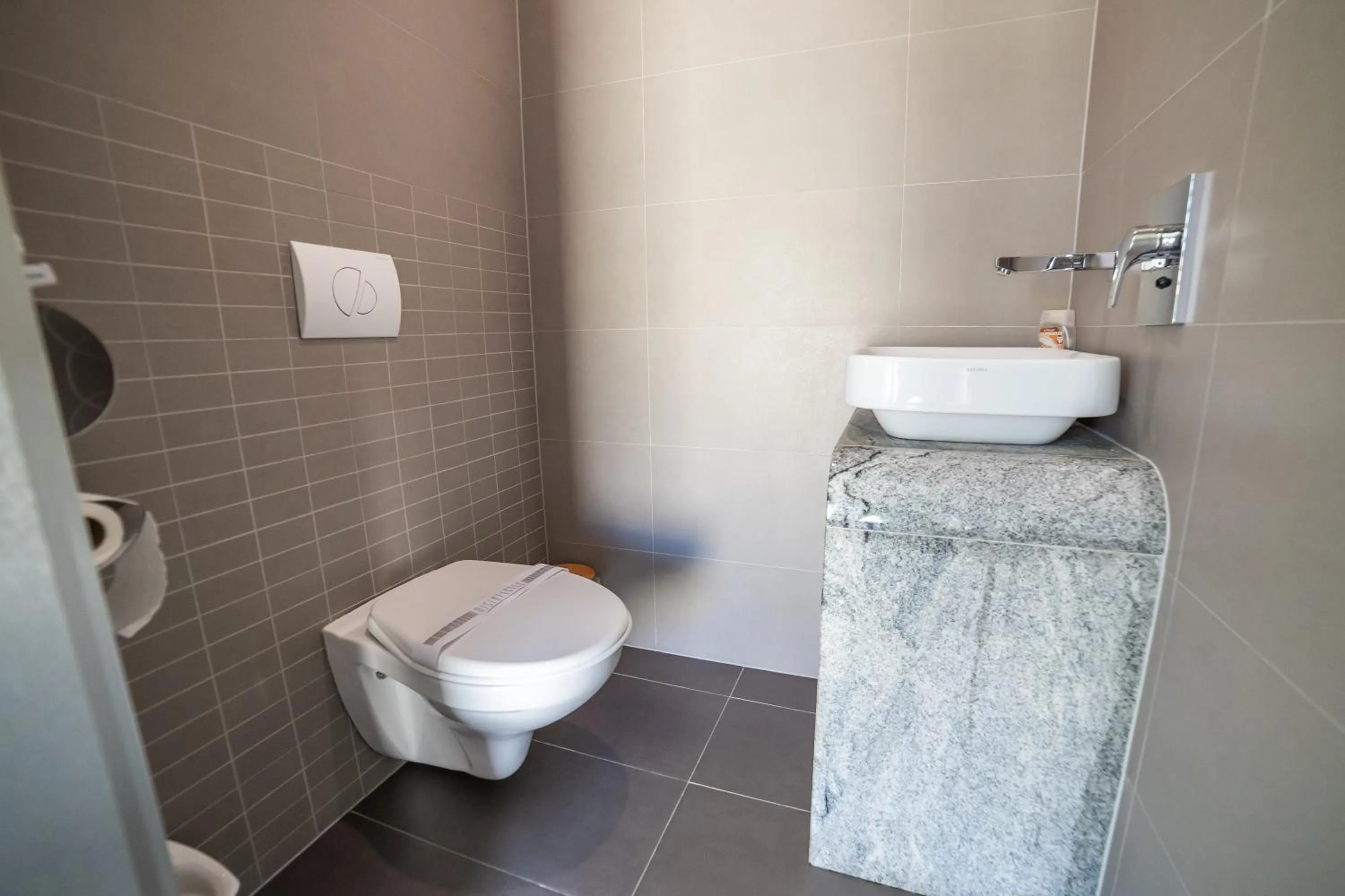 Toilet in Hotel Plzeň