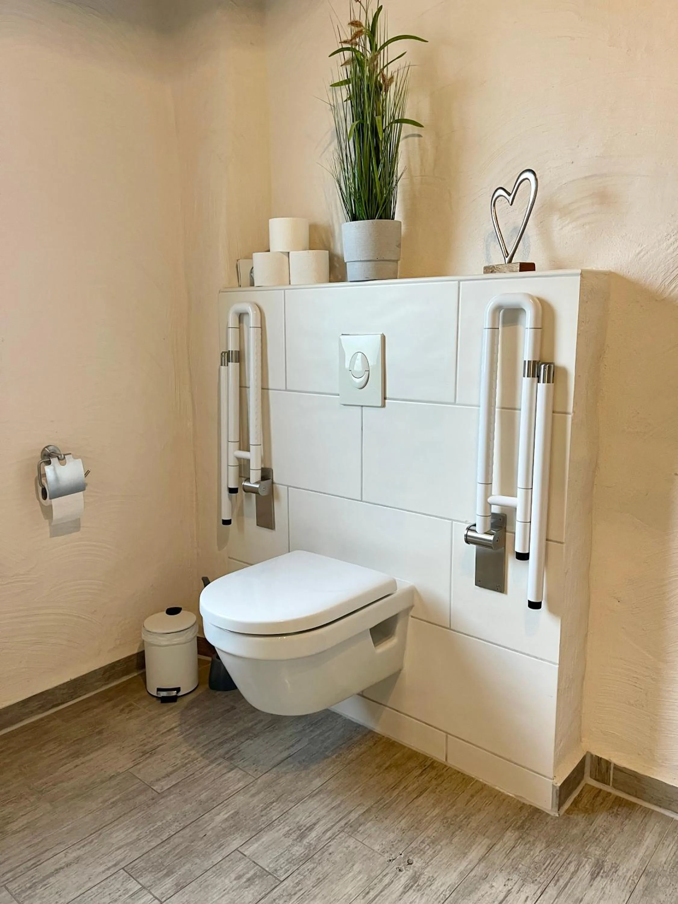 Toilet in Villa Moorstern am Badesee Tannenhausen