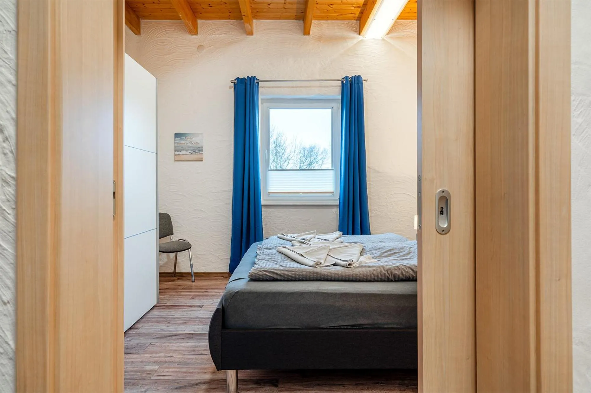 Bed in Villa Moorstern am Badesee Tannenhausen