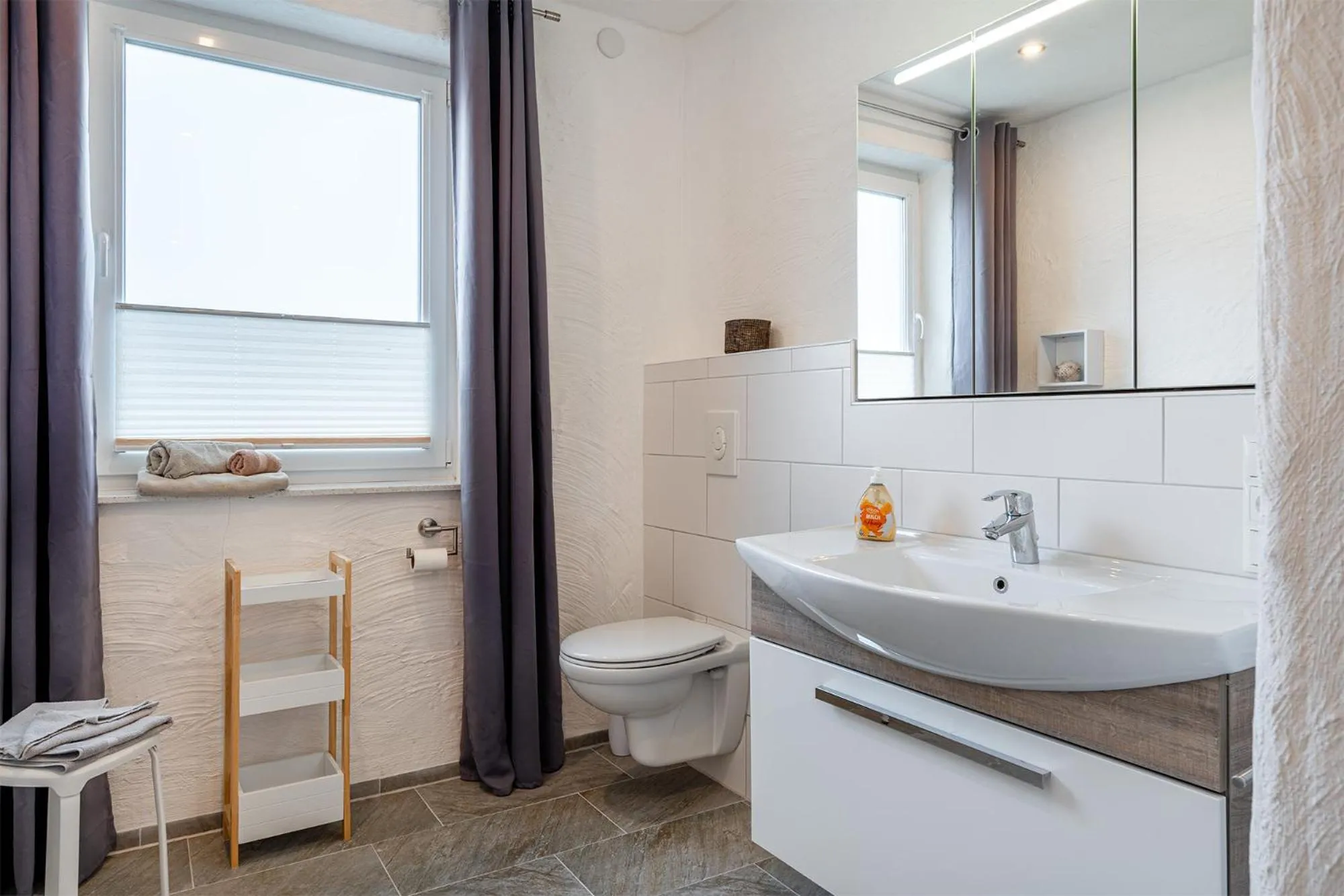 Shower in Villa Moorstern am Badesee Tannenhausen