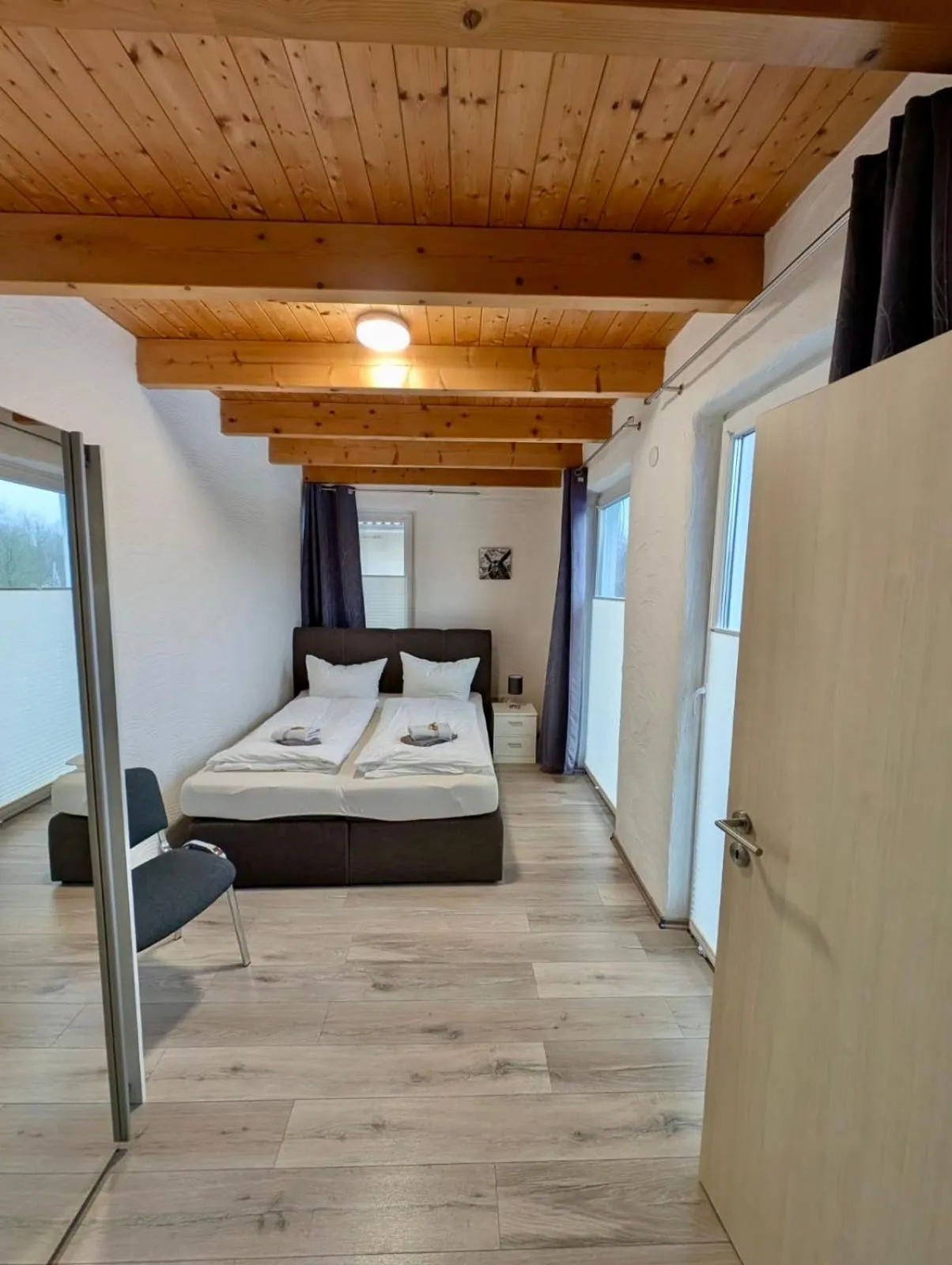 Bedroom, Bed in Villa Moorstern am Badesee Tannenhausen