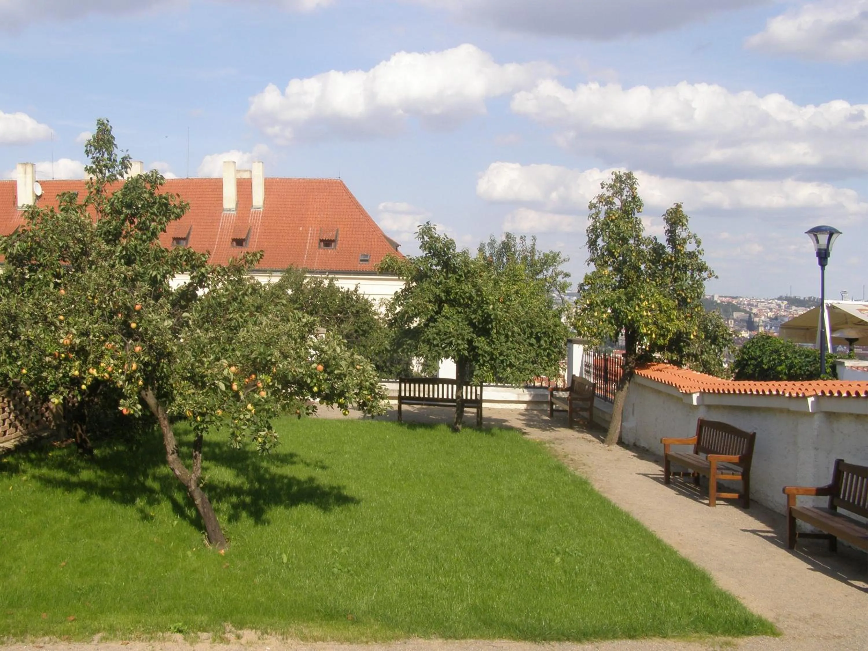 Garden in Monastery Hotel