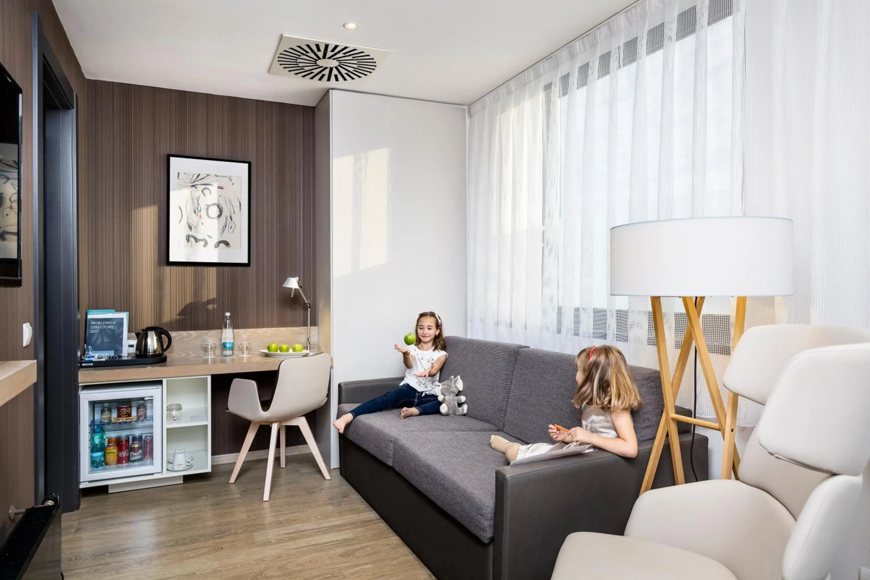 Family in Occidental Praha