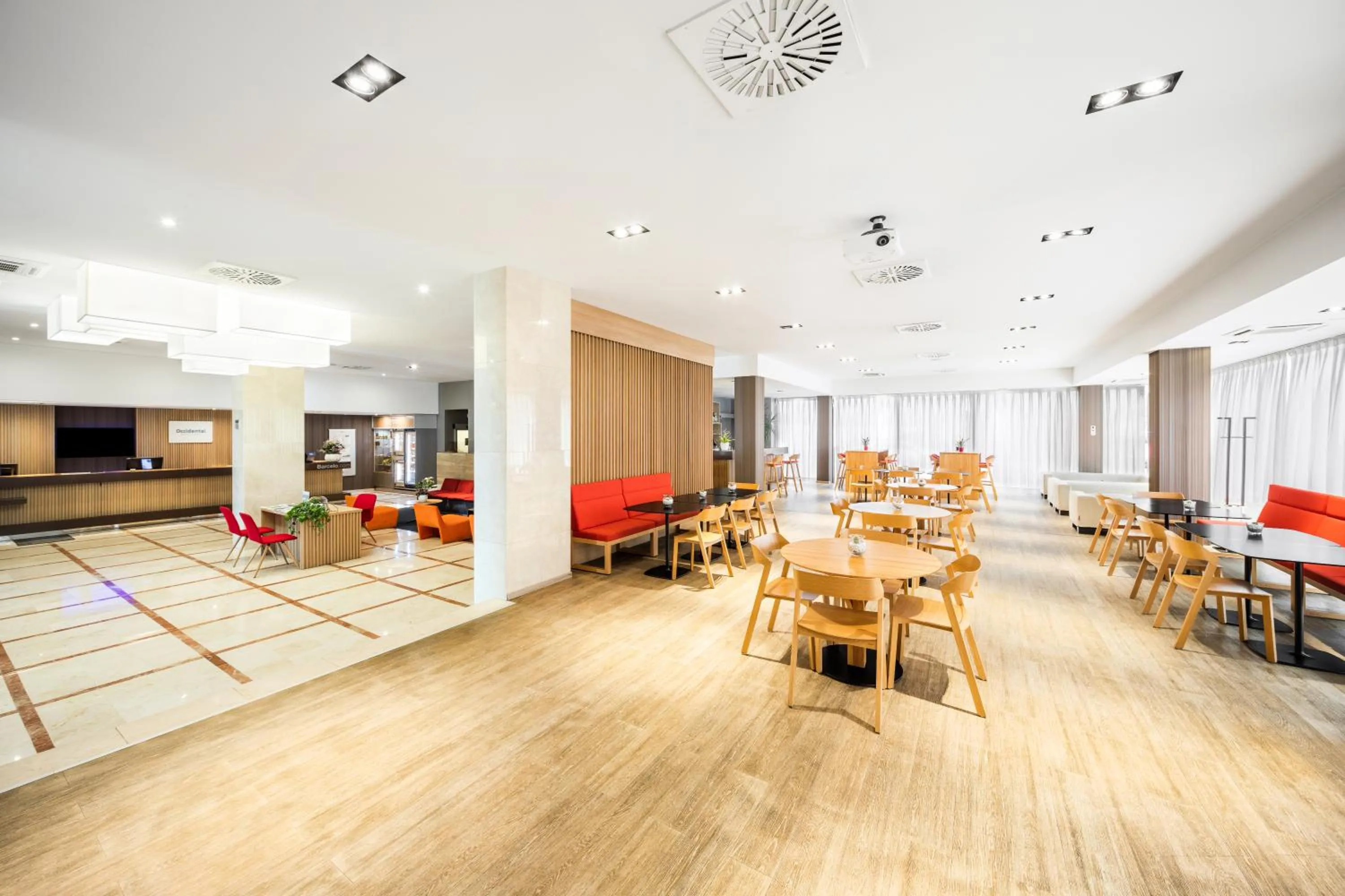 Lobby or reception in Occidental Praha