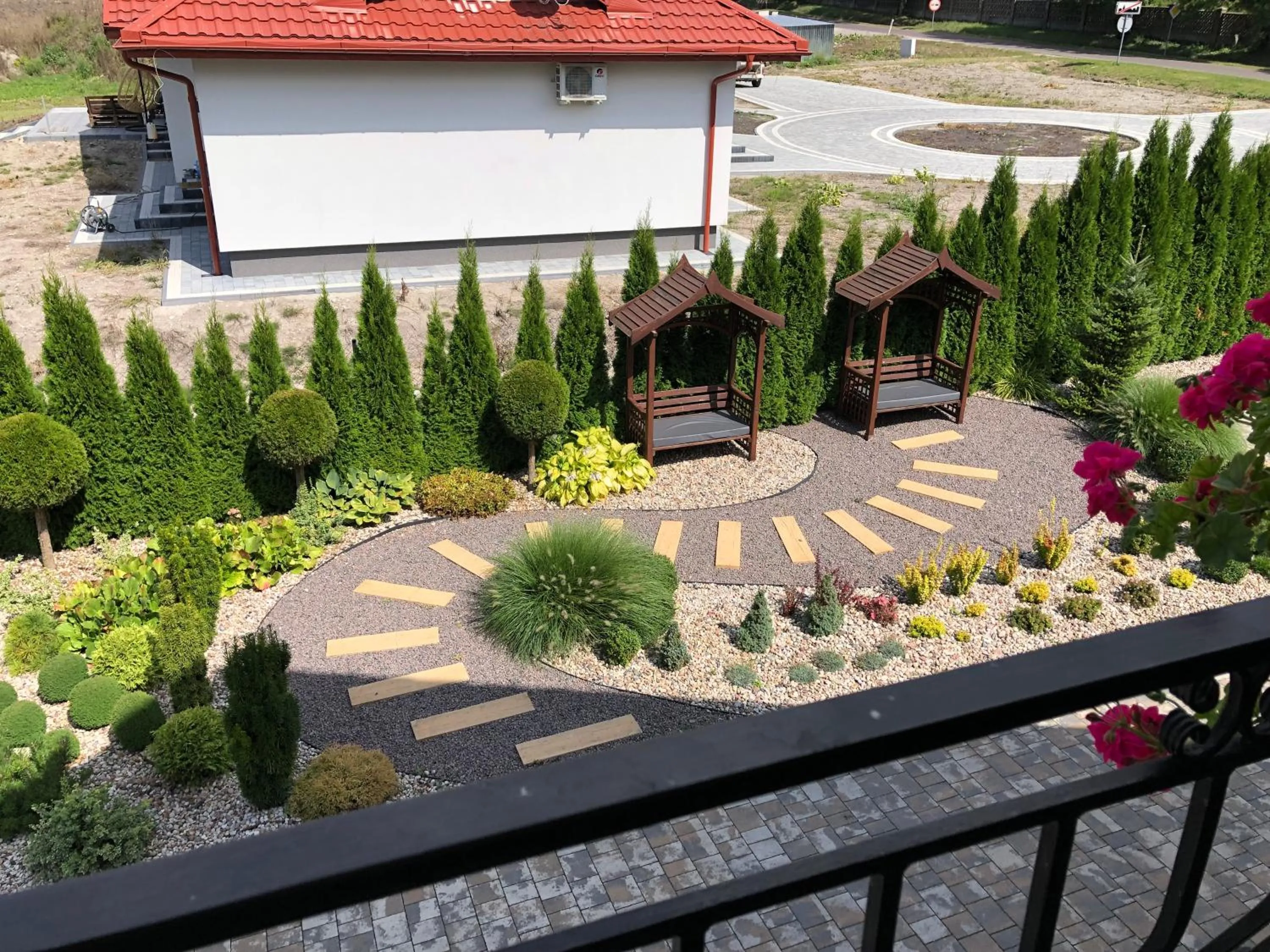Balcony/Terrace in Zajazd Gościniec