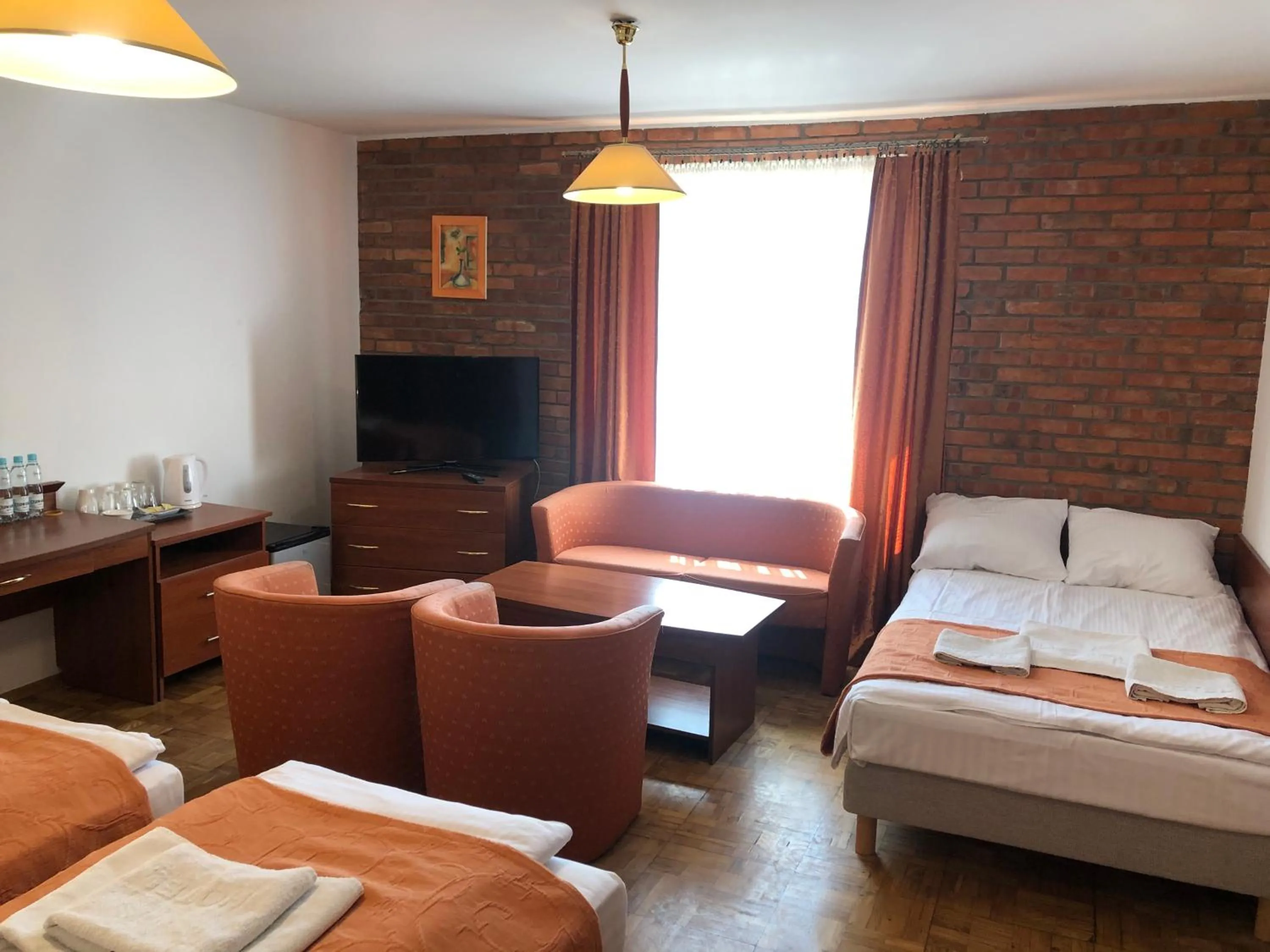 Living room, Bed in Zajazd Gościniec