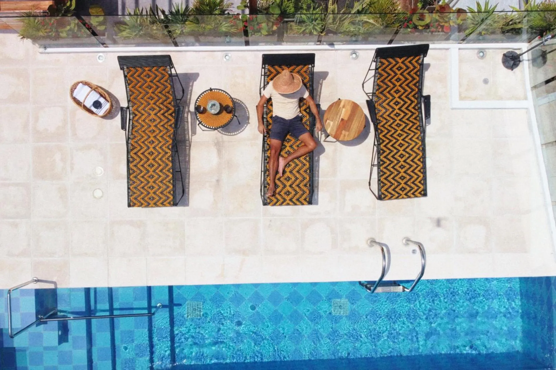 Swimming pool in La Casa del Totumo