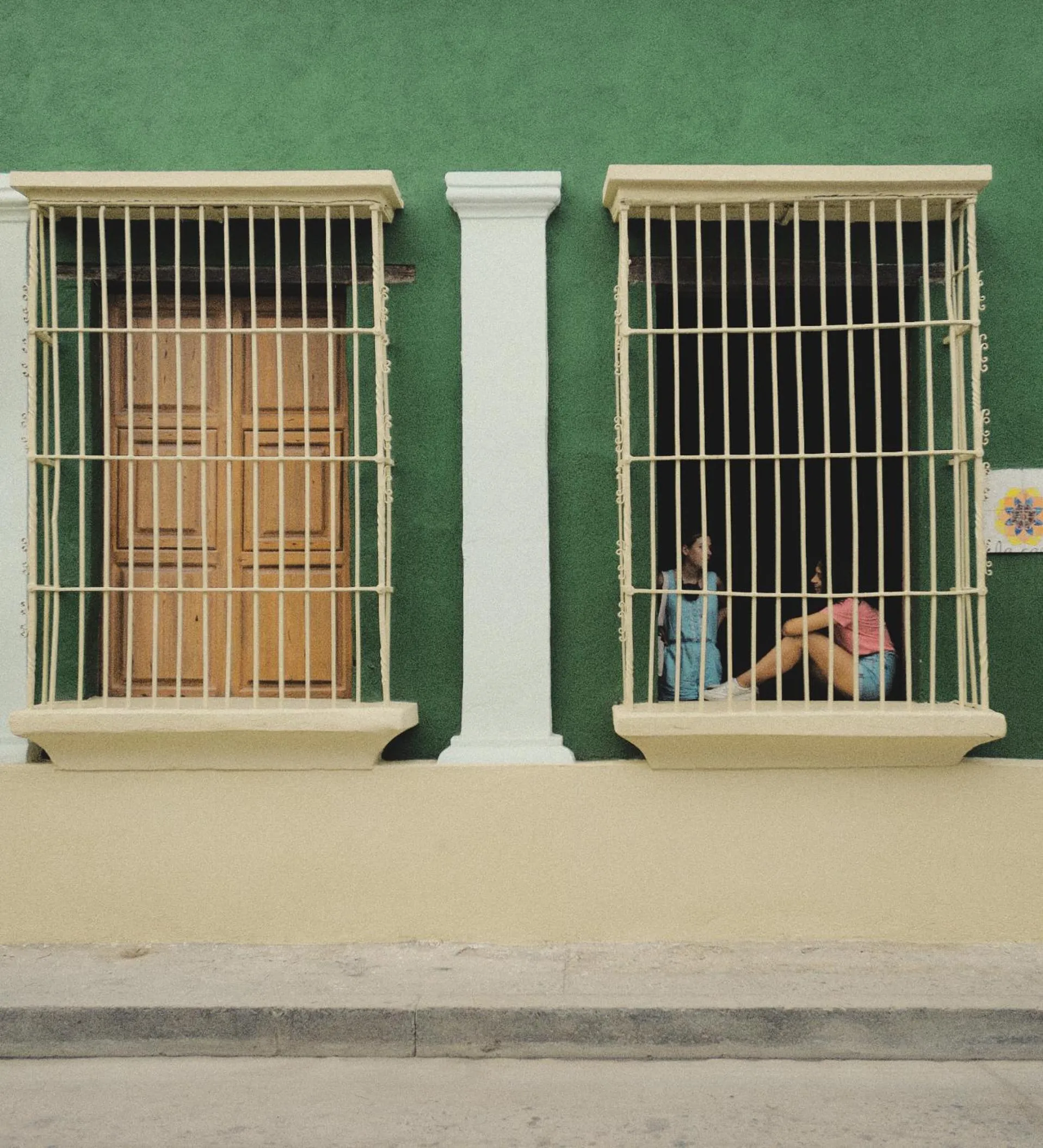 Facade/entrance in La Casa del Totumo