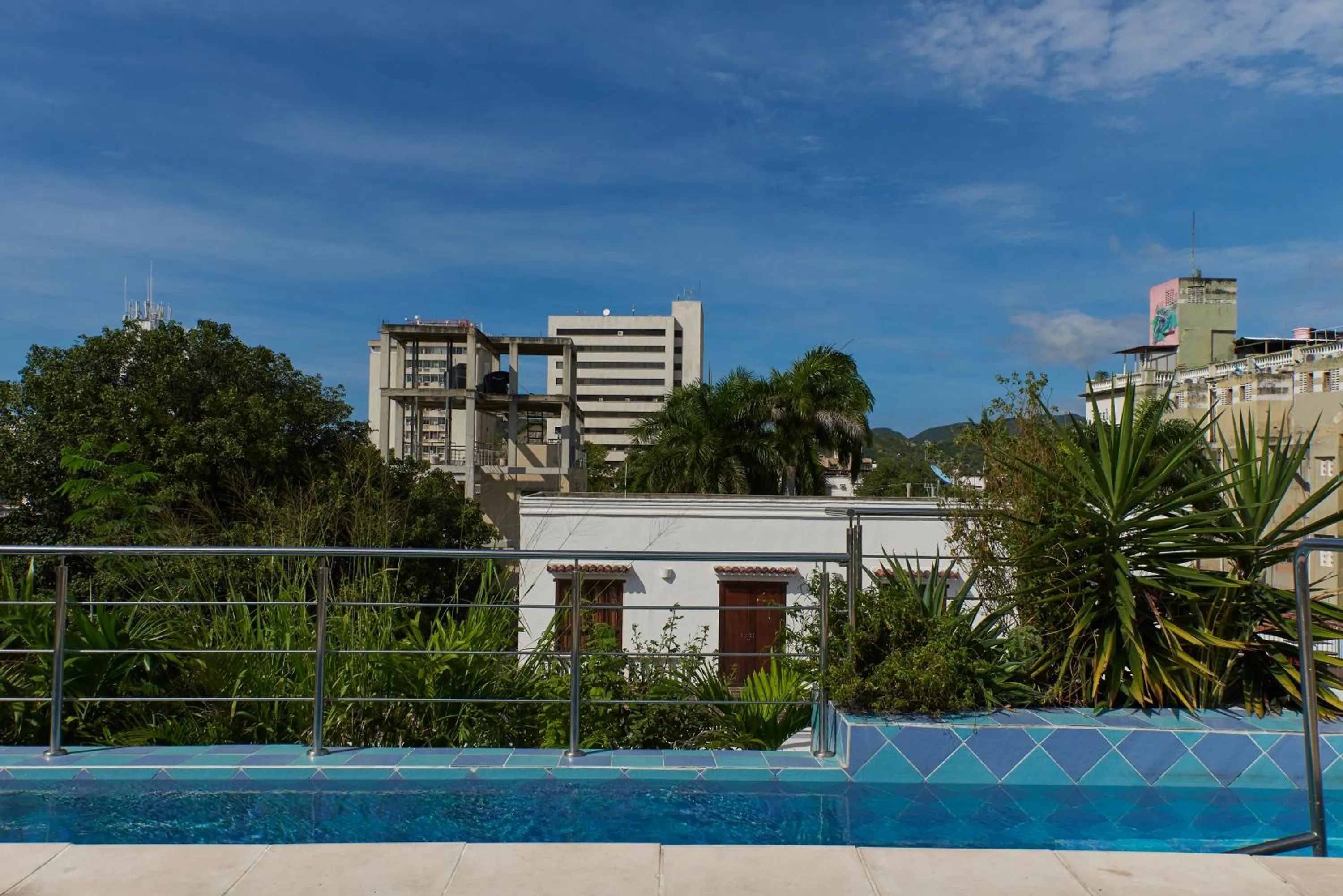 Swimming pool in La Casa del Totumo