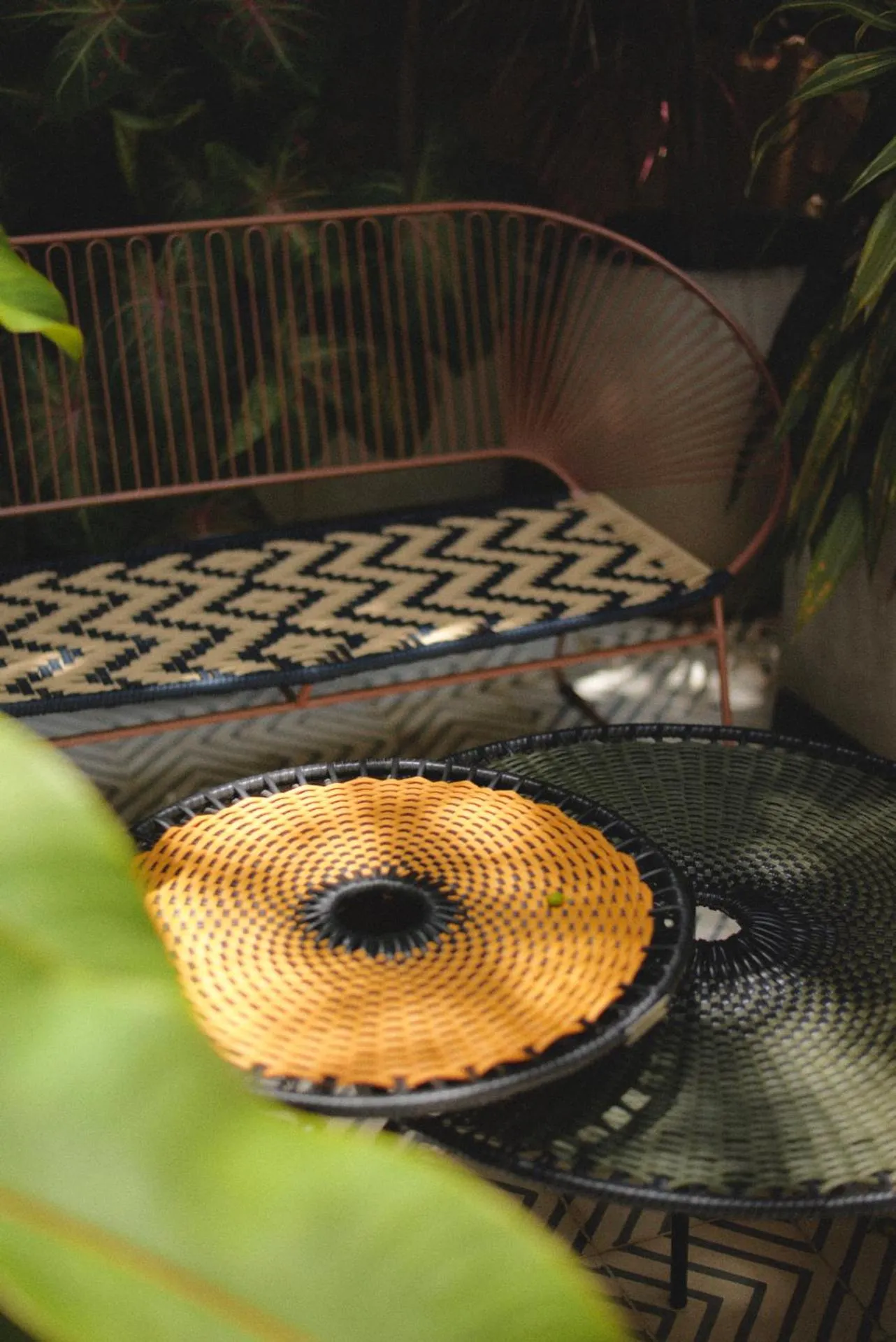 Living room in La Casa del Totumo