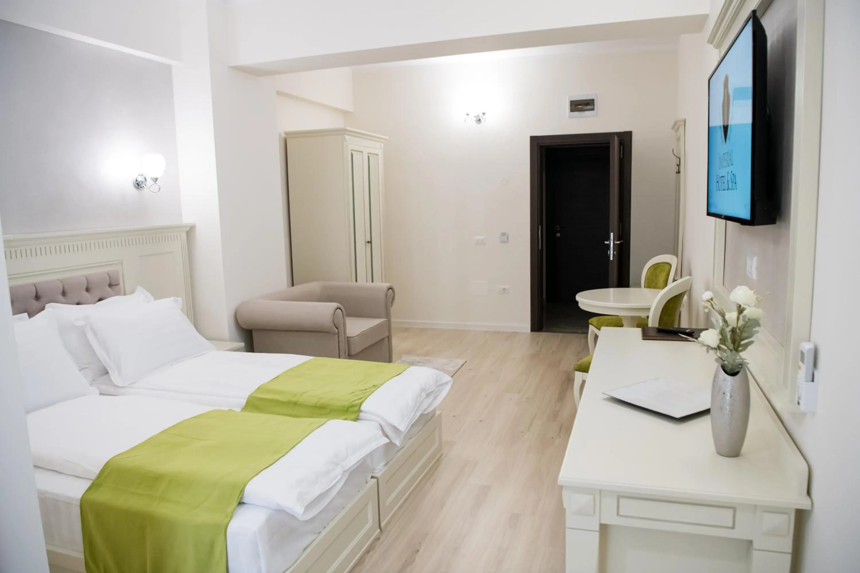 TV and multimedia, Bed in Imperial Hotel&Spa - Baile Olanesti