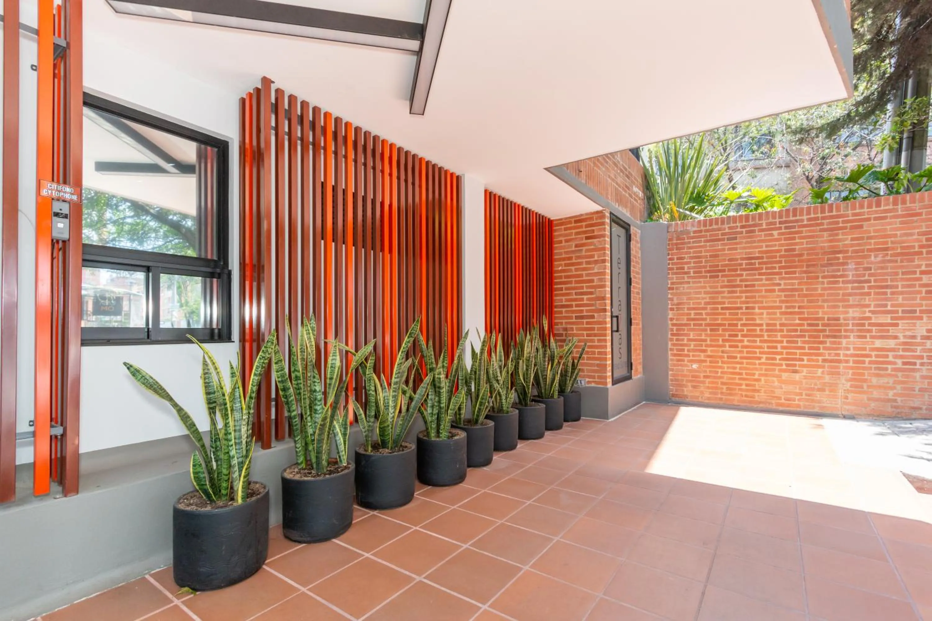 Facade/entrance in Terrazas