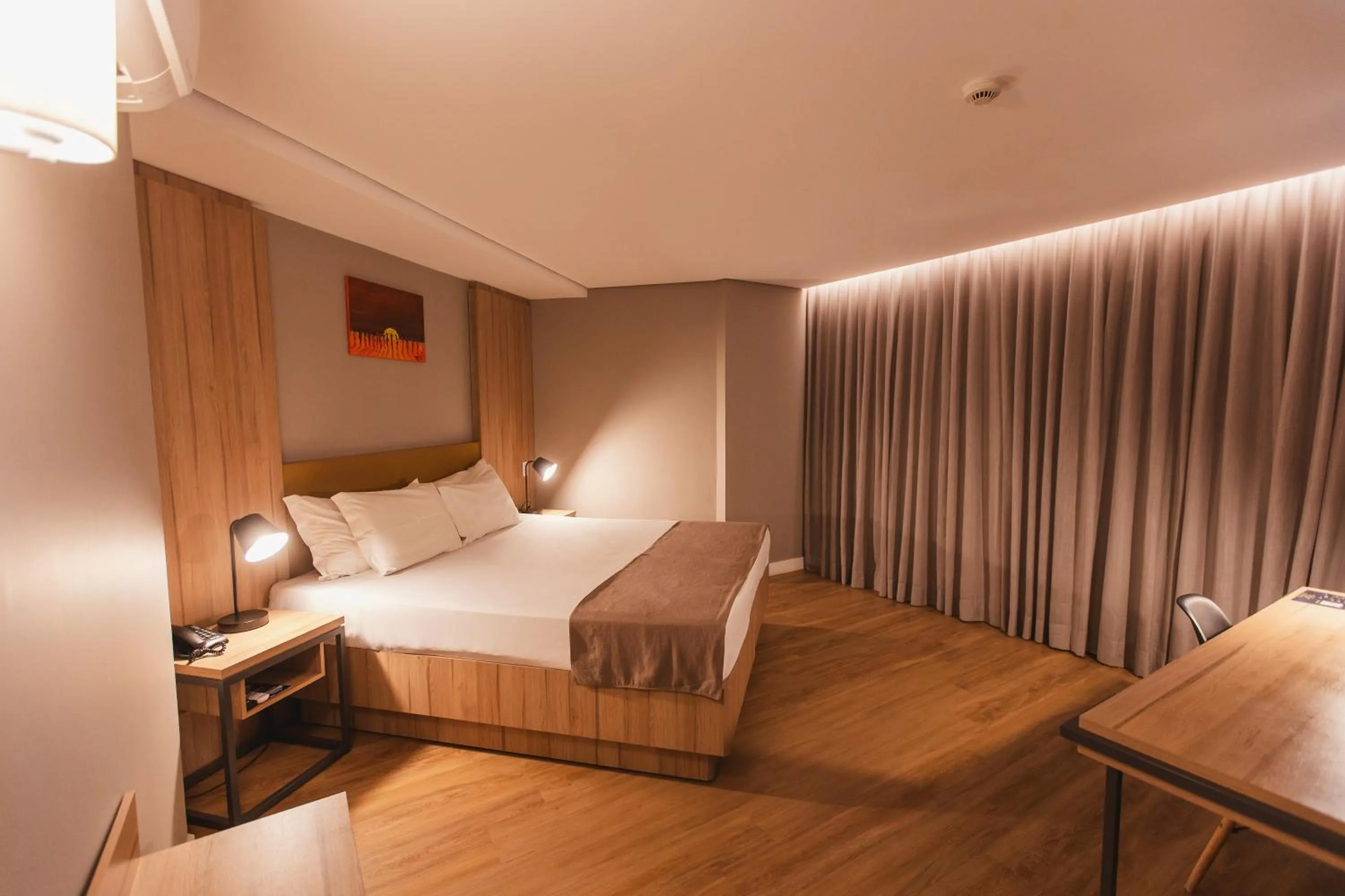 Photo of the whole room, Bed in Hotel Cassino Tower São José do Rio Preto by Nacional Inn