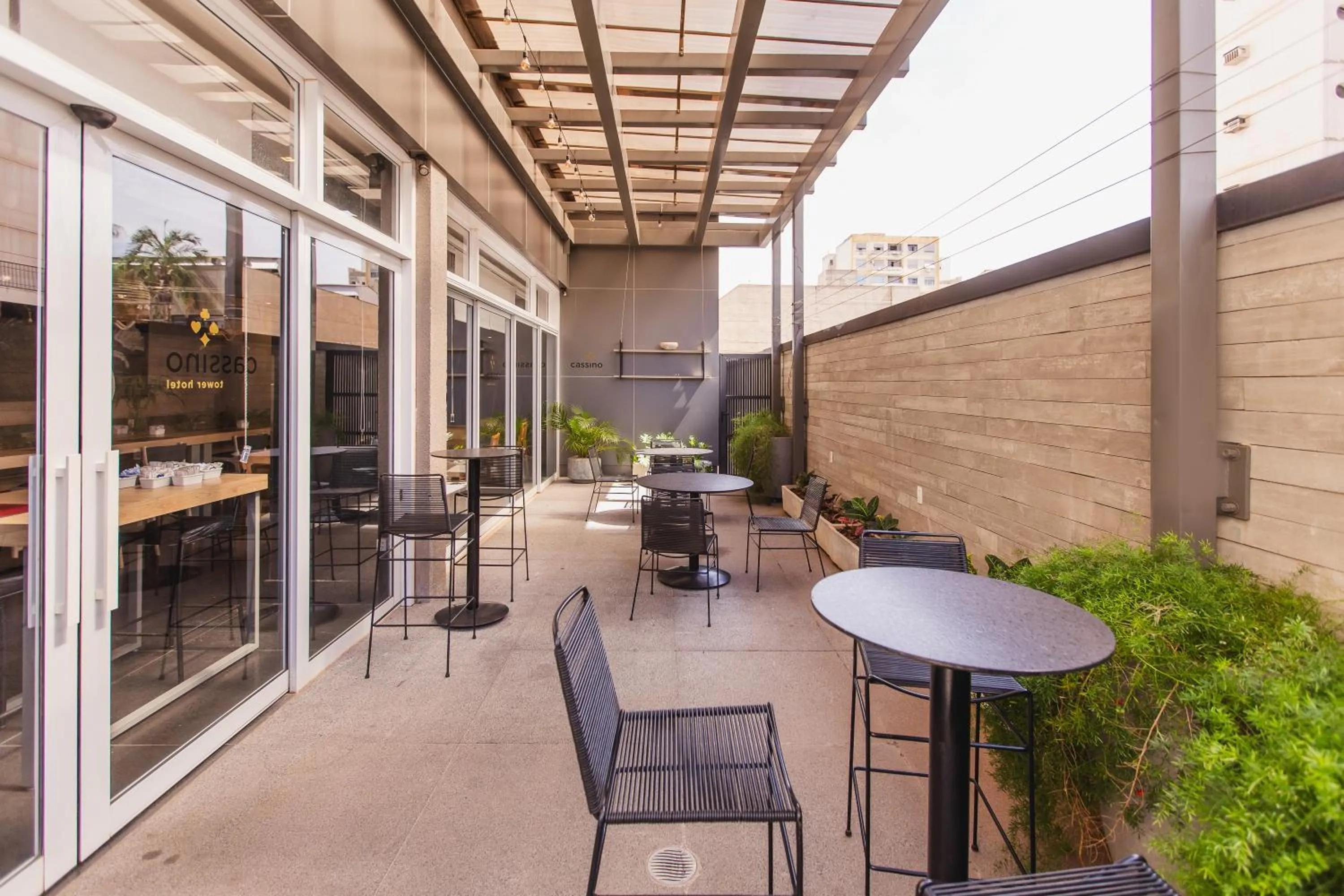 Restaurant/places to eat in Hotel Cassino Tower São José do Rio Preto by Nacional Inn