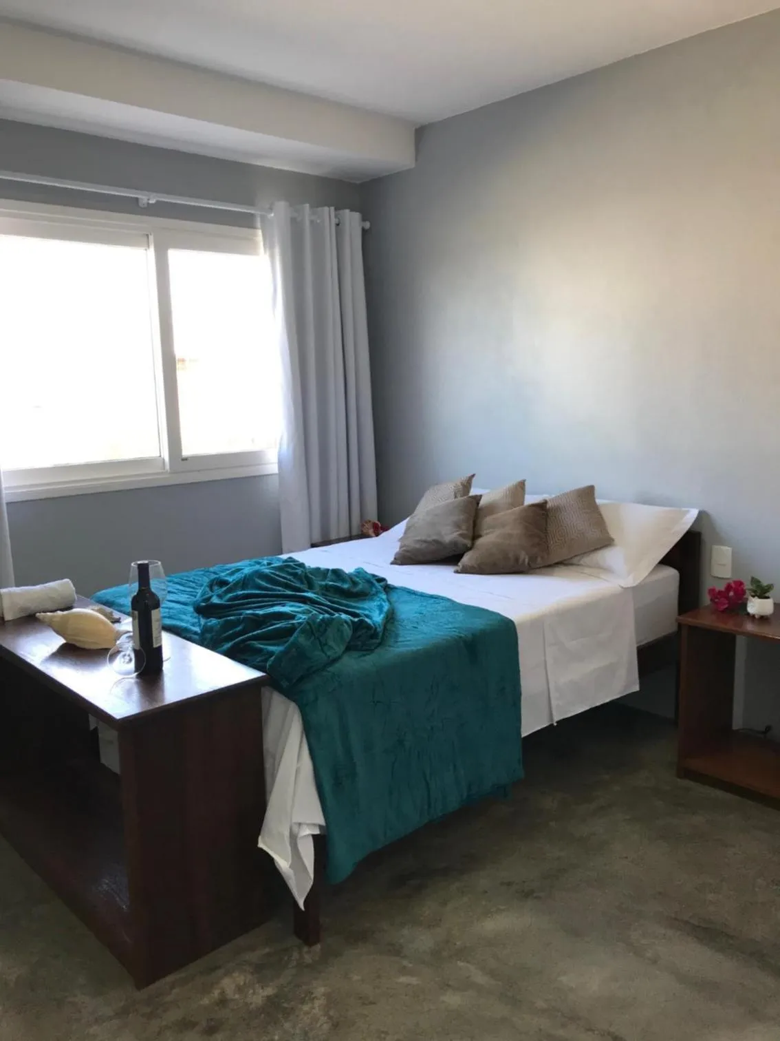 Bed in Pousada Ohana Dullius