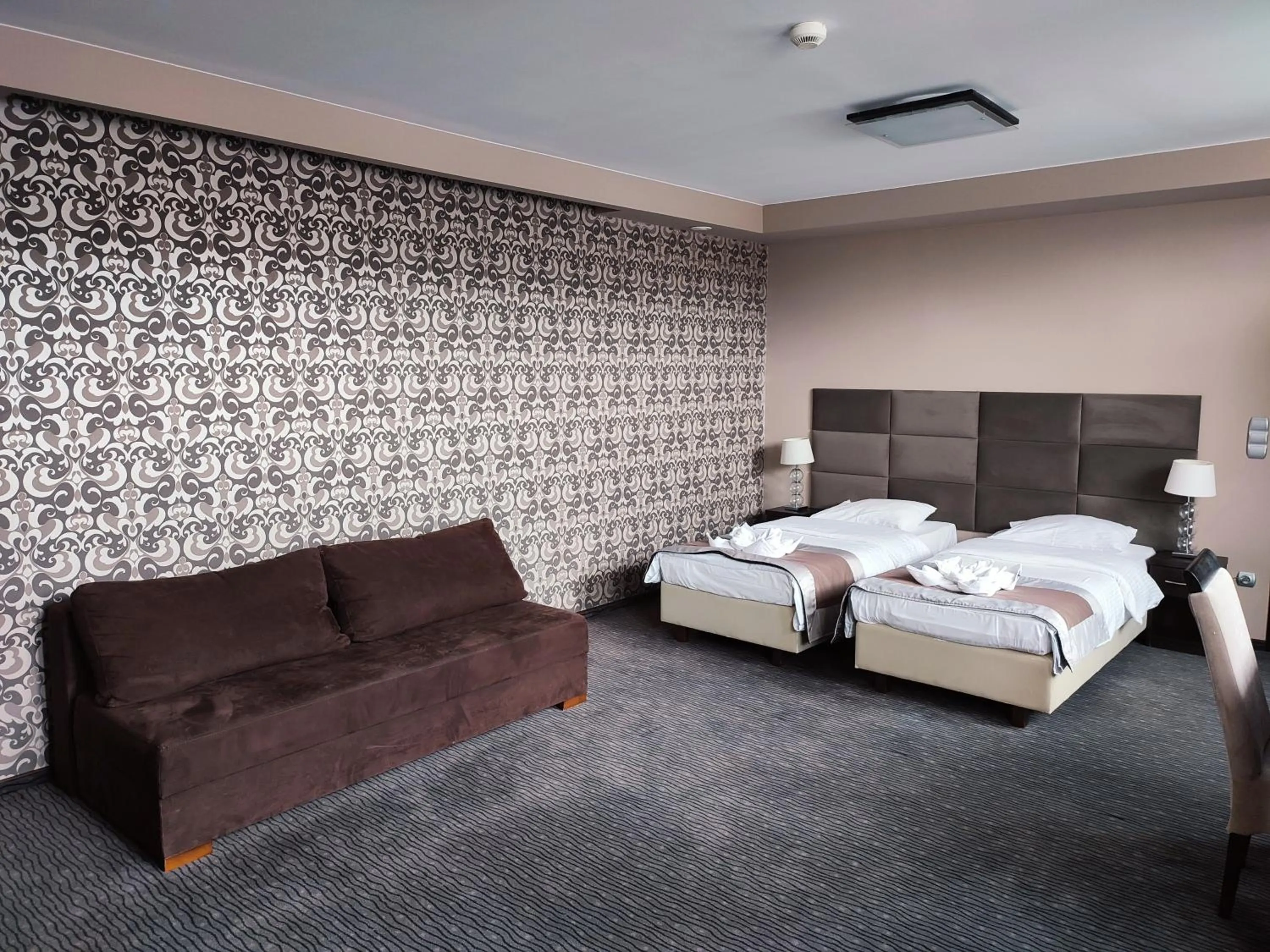 Bed in Hotel Jedlinka