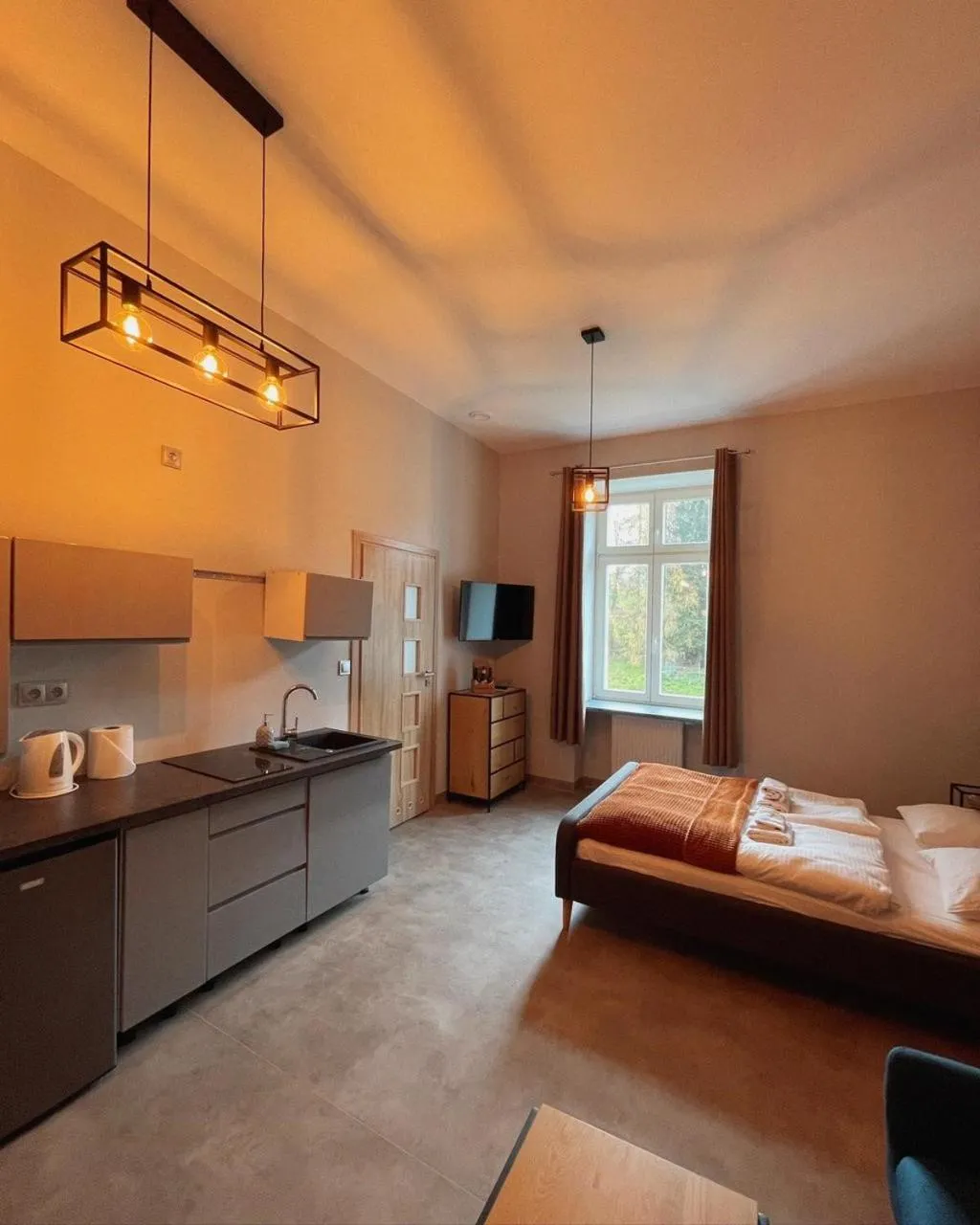 Bed in Hotel Jedlinka