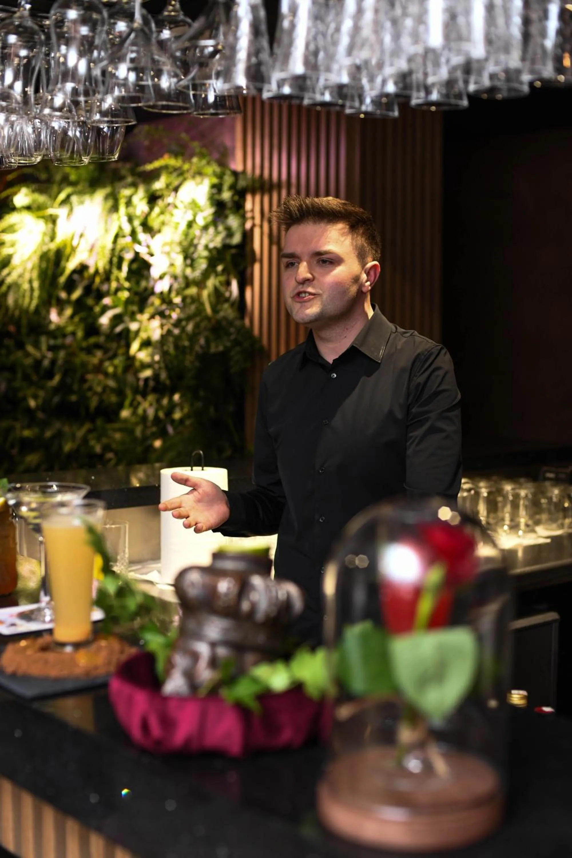 Lounge or bar in Hotel Jedlinka