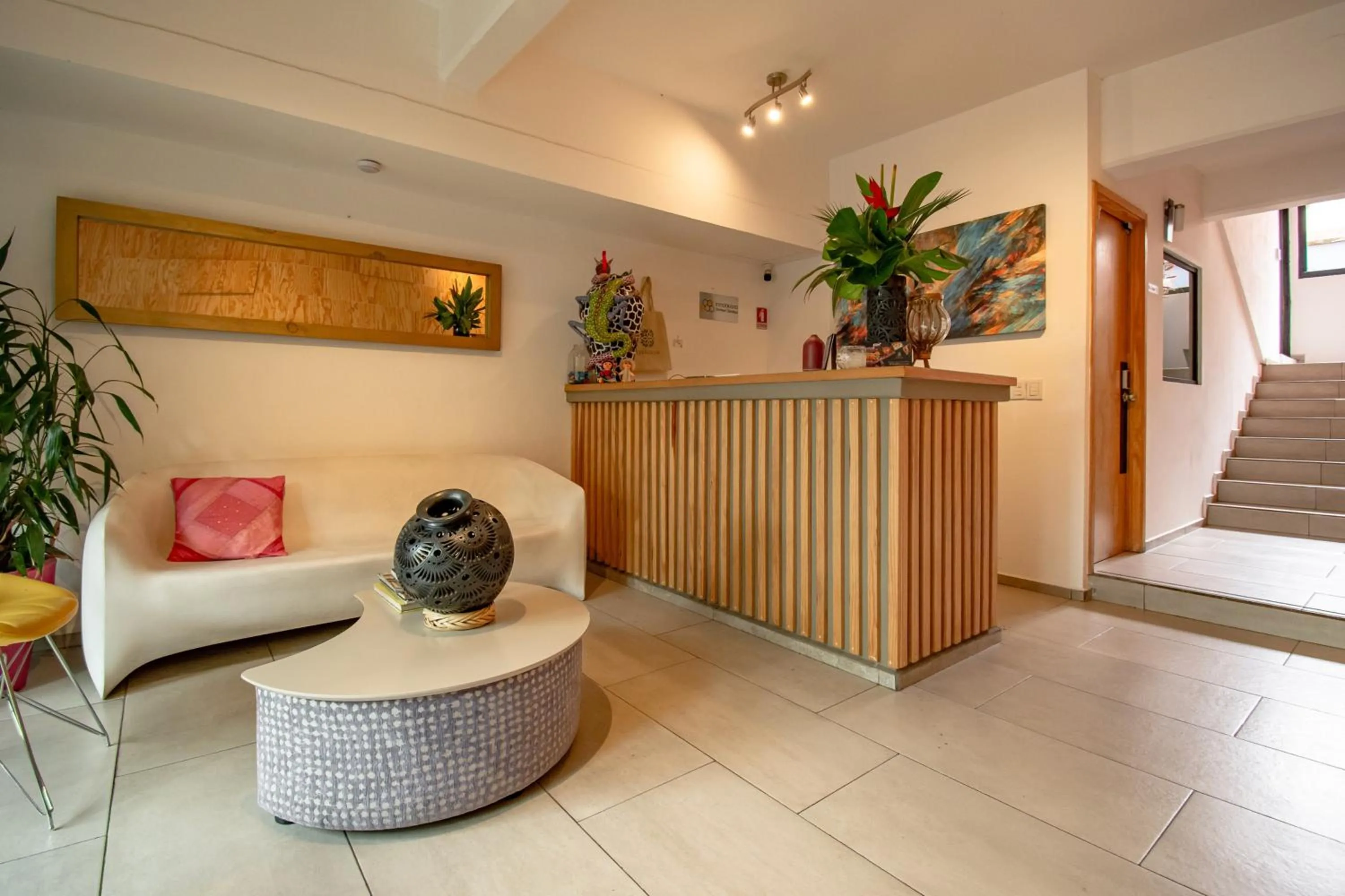 Lobby or reception in Capital O Hotel Terraza 158