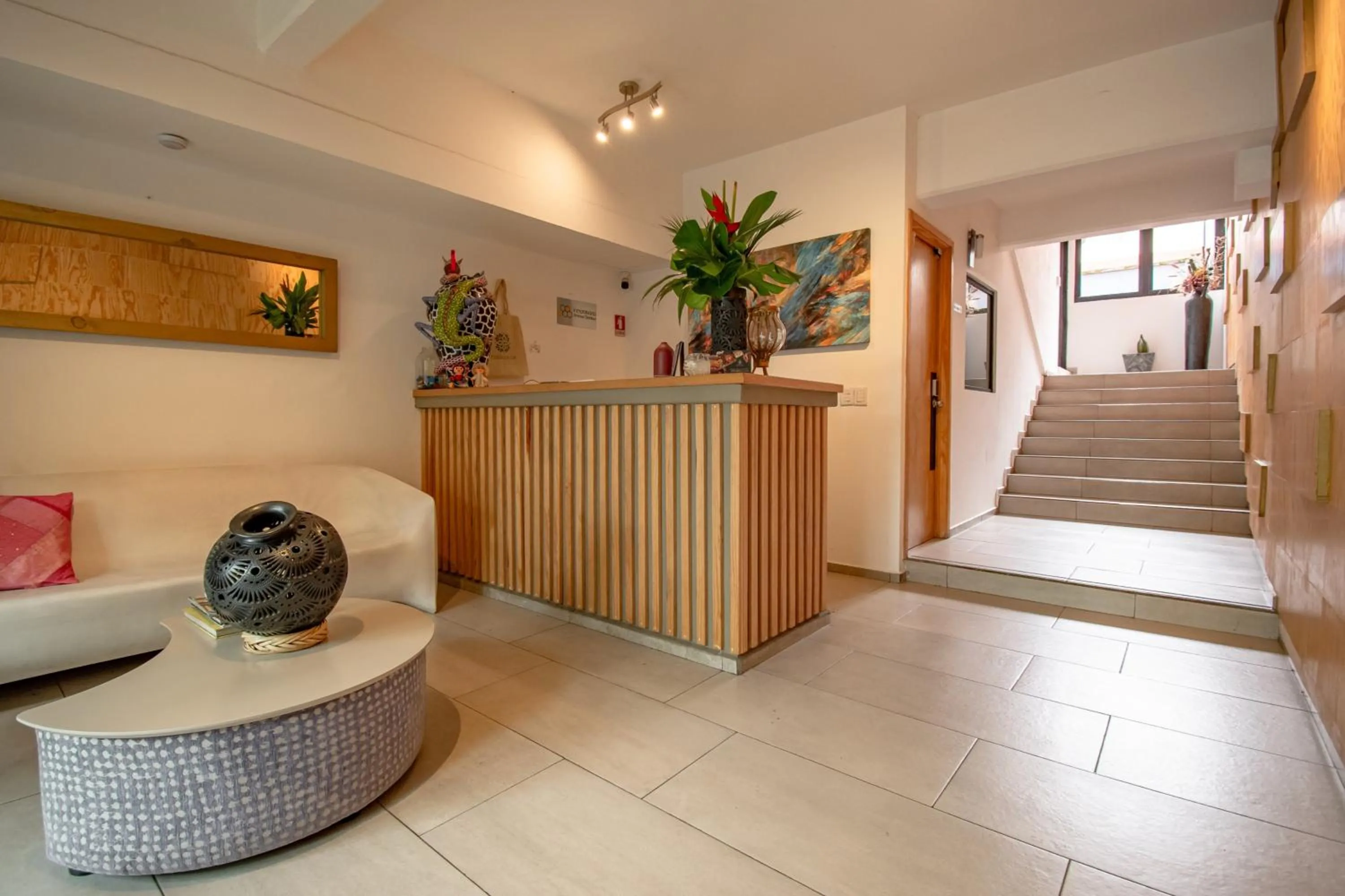 Lobby or reception in Capital O Hotel Terraza 158