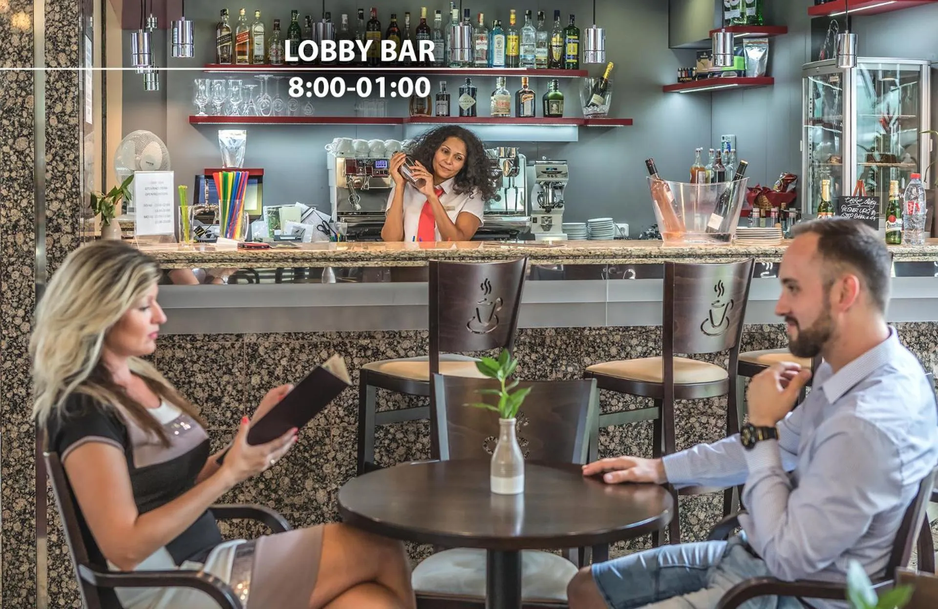 Lounge or bar in Wellness Hotel Step - Czech Leading Hotels