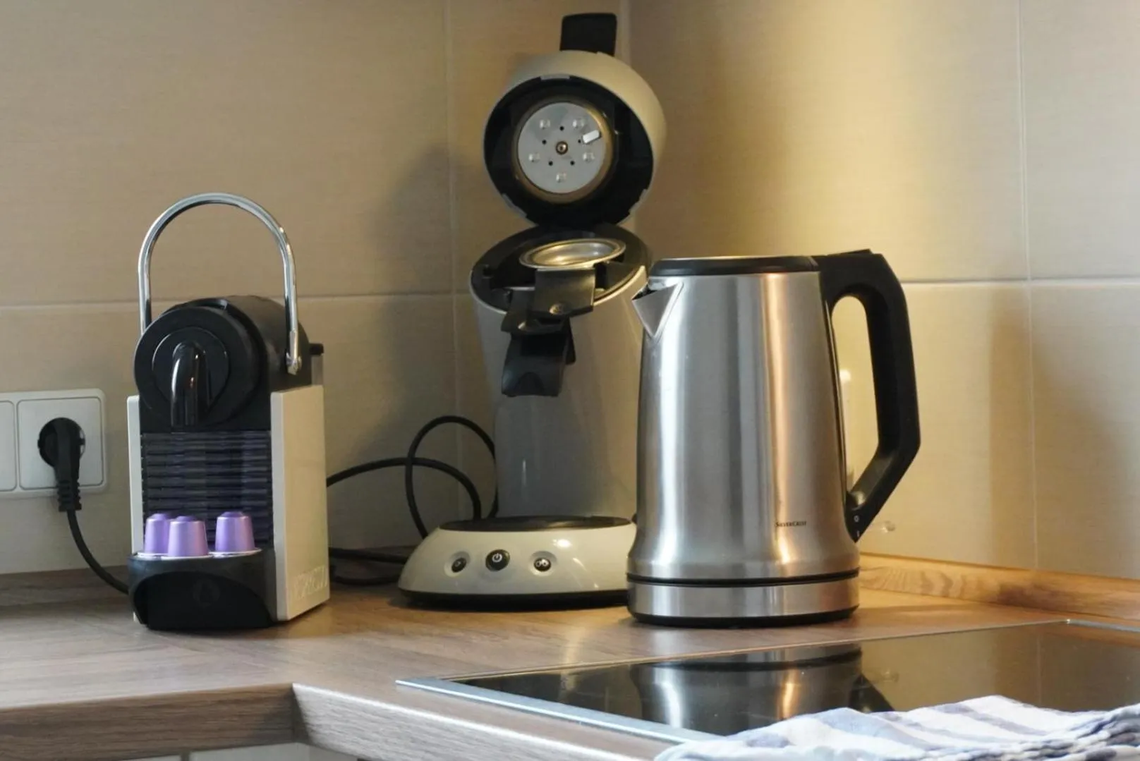 kitchen in Apartment Sun Balcony Dresden Friedrichstadt
