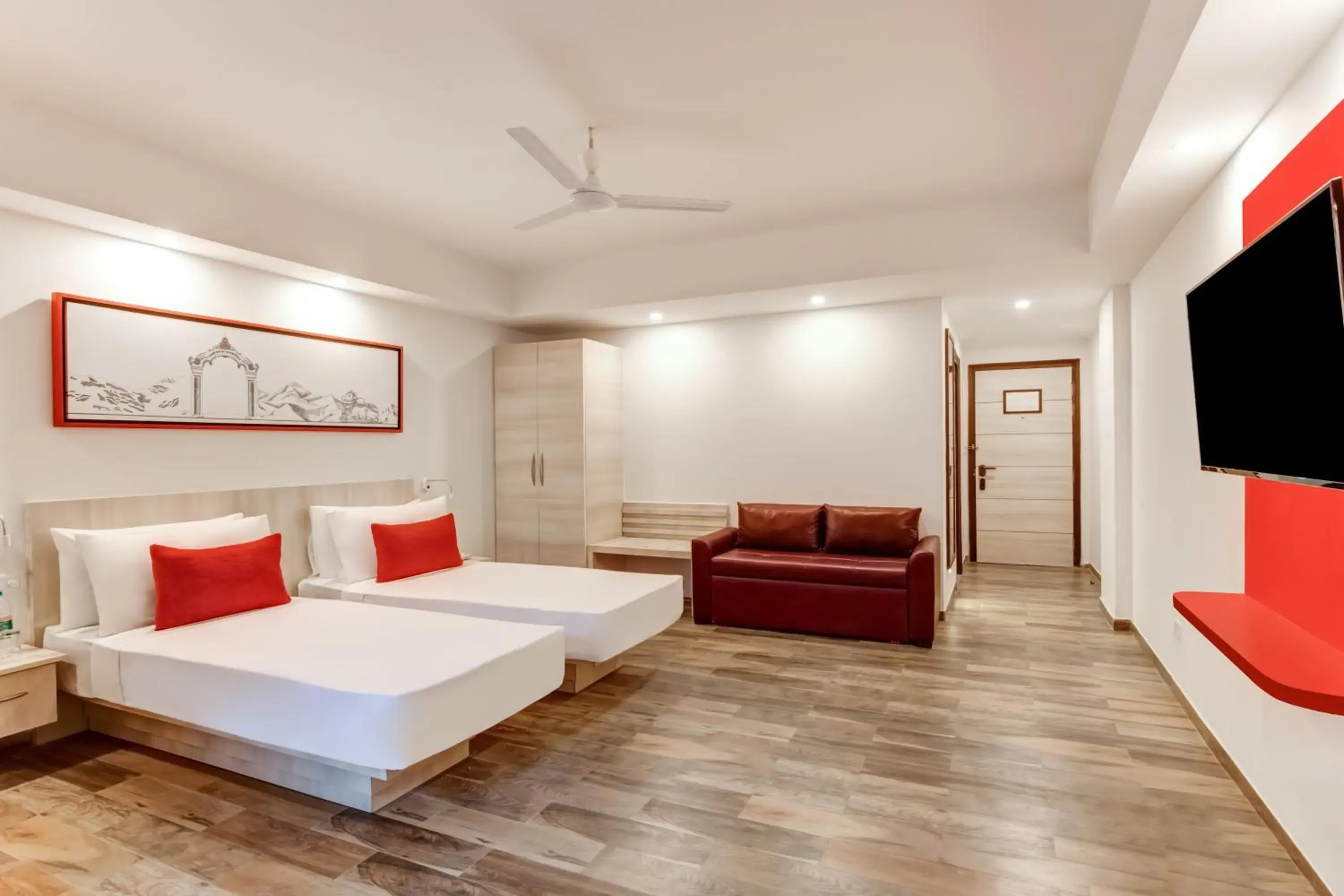 Deluxe Twin Room - single occupancy in Red Fox by Lemon Tree Hotels, Neelkanth Deluxe Twin Room - single occupancy in Red Fox by Lemon Tree Hotels, Neelkanth
