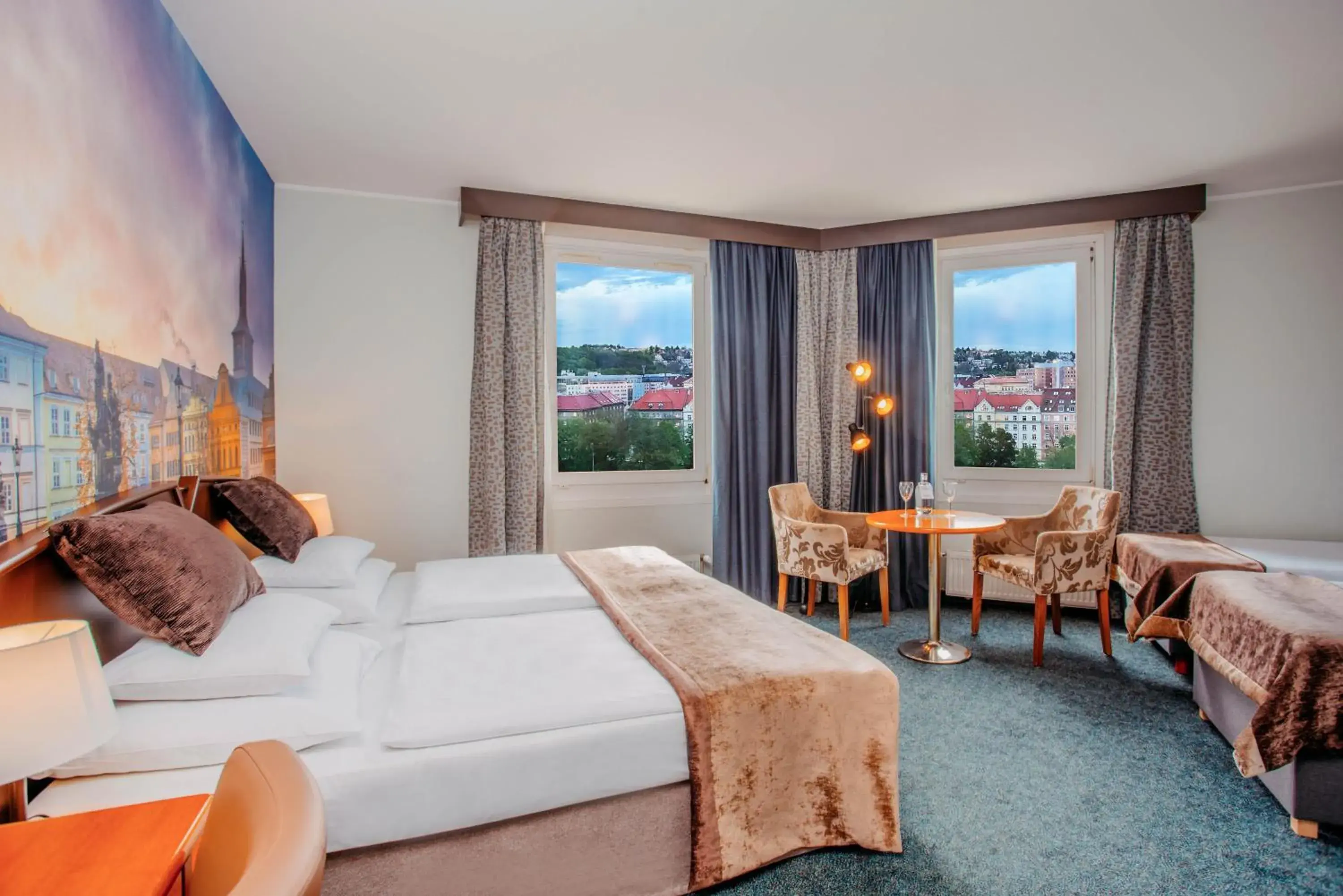 Family Room in Plaza Prague - Czech Leading Hotels Family Room in Plaza Prague - Czech Leading Hotels