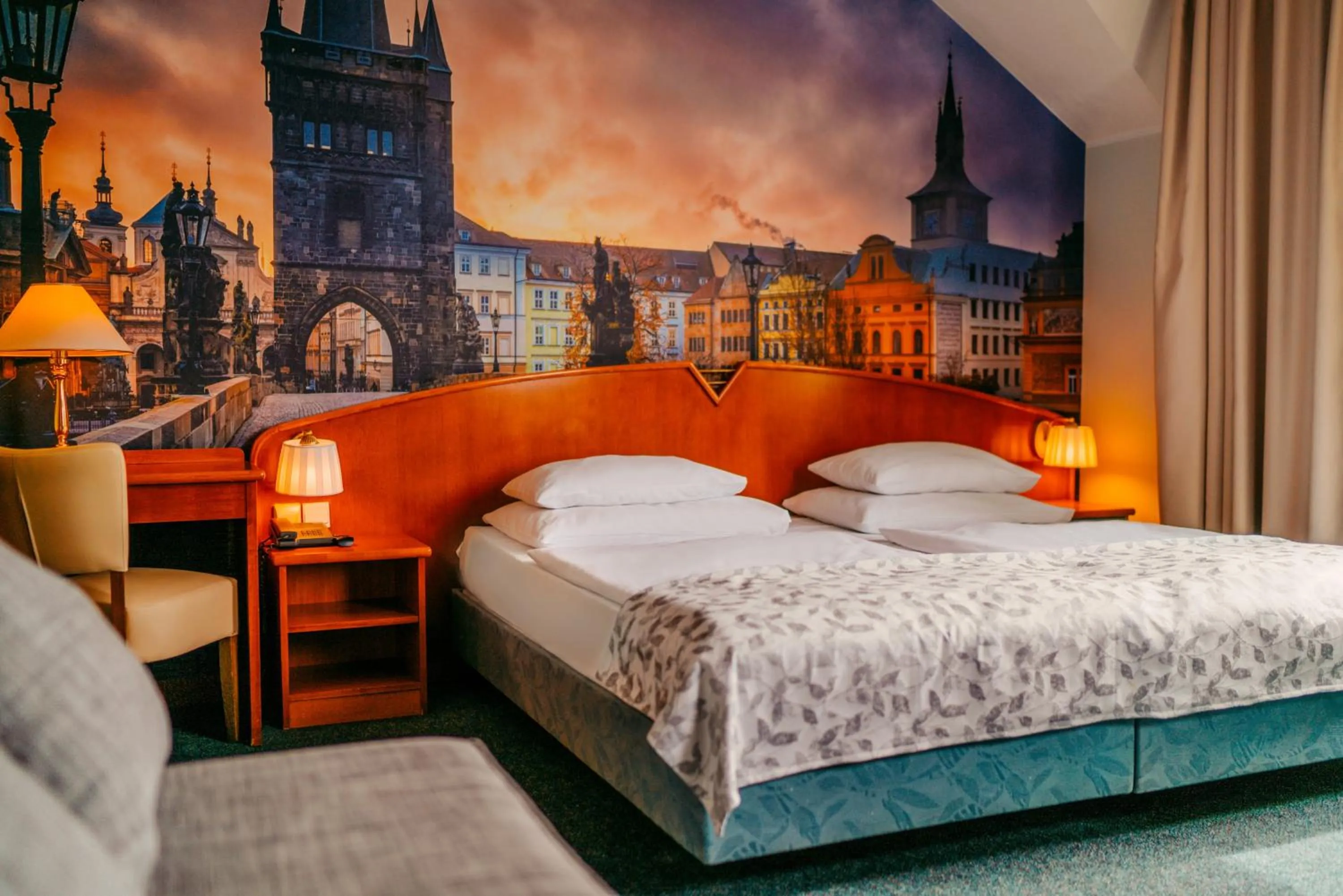 Bedroom, Bed in Plaza Prague - Czech Leading Hotels
