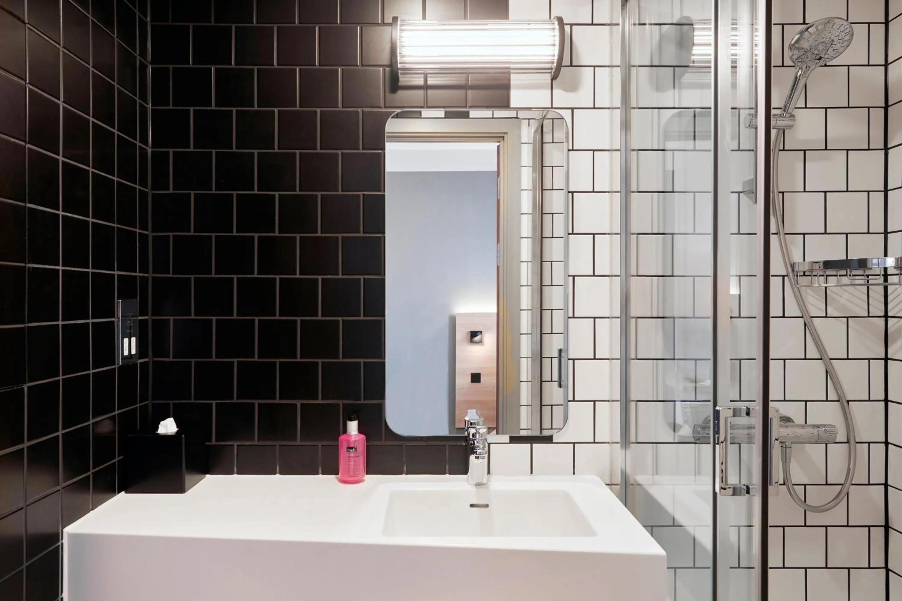 Bathroom in Moxy Manchester City