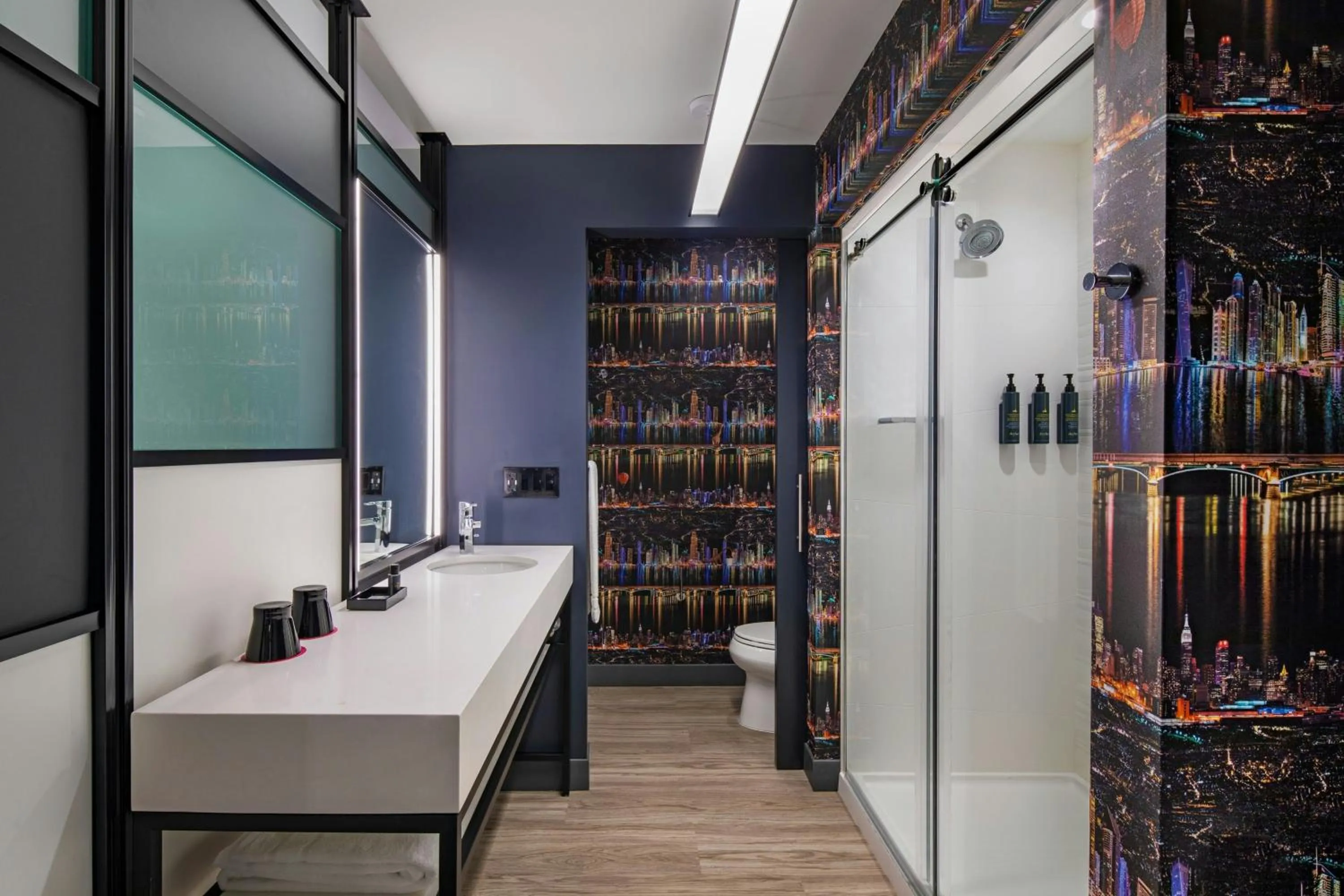 Bathroom in Aloft Providence Downtown