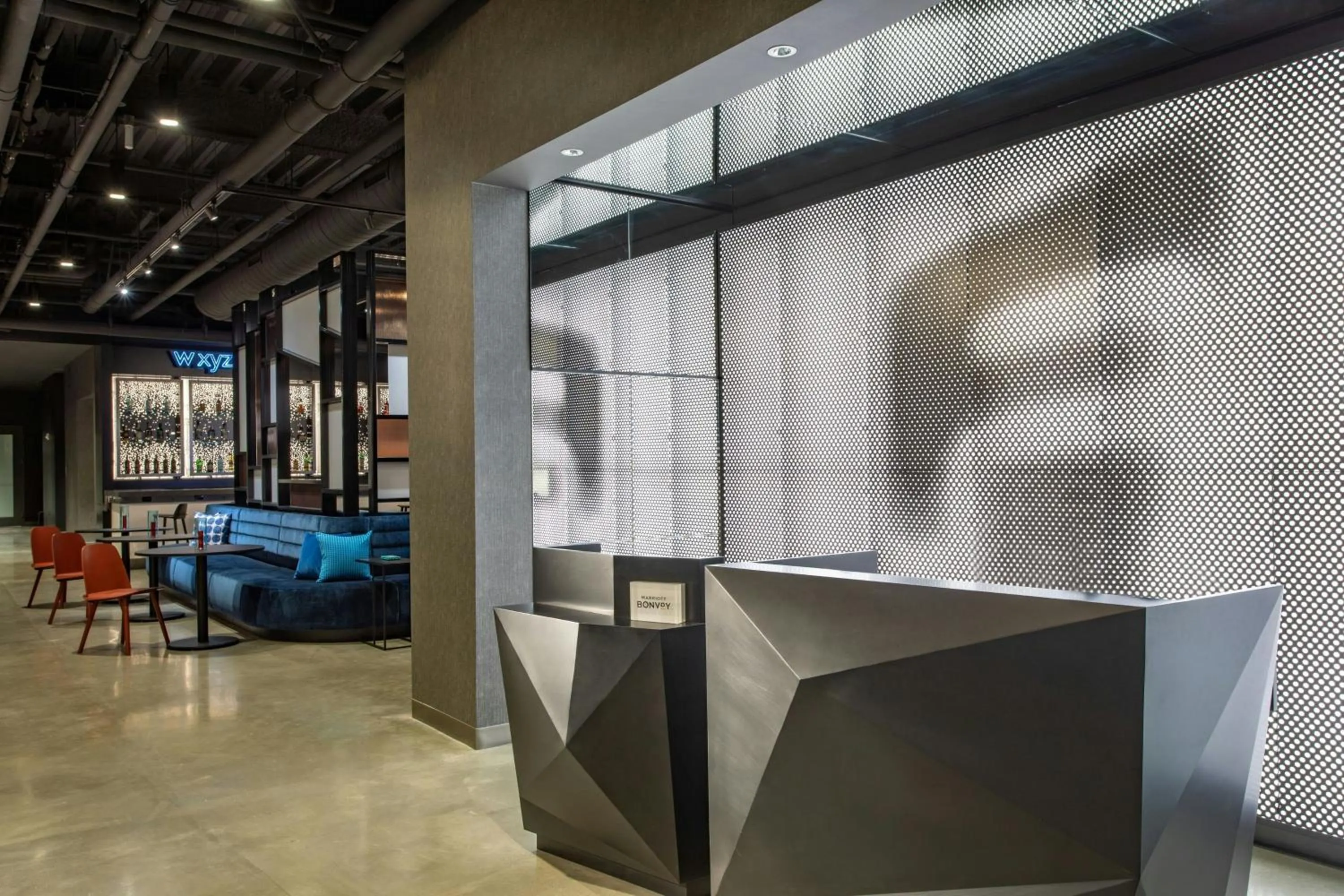 Lobby or reception in Aloft Providence Downtown