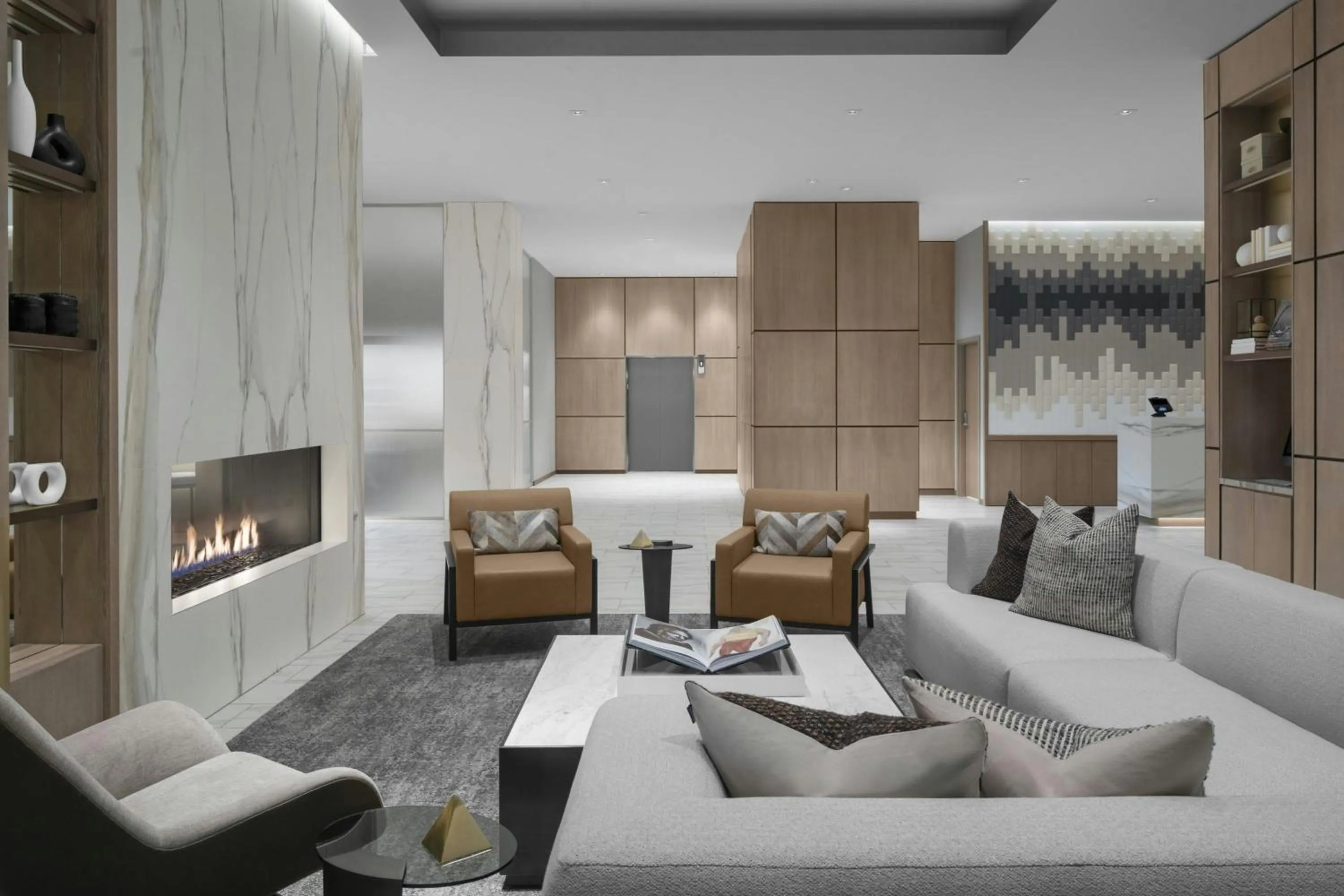 Lobby or reception in AC Hotel by Marriott St Louis Central West End