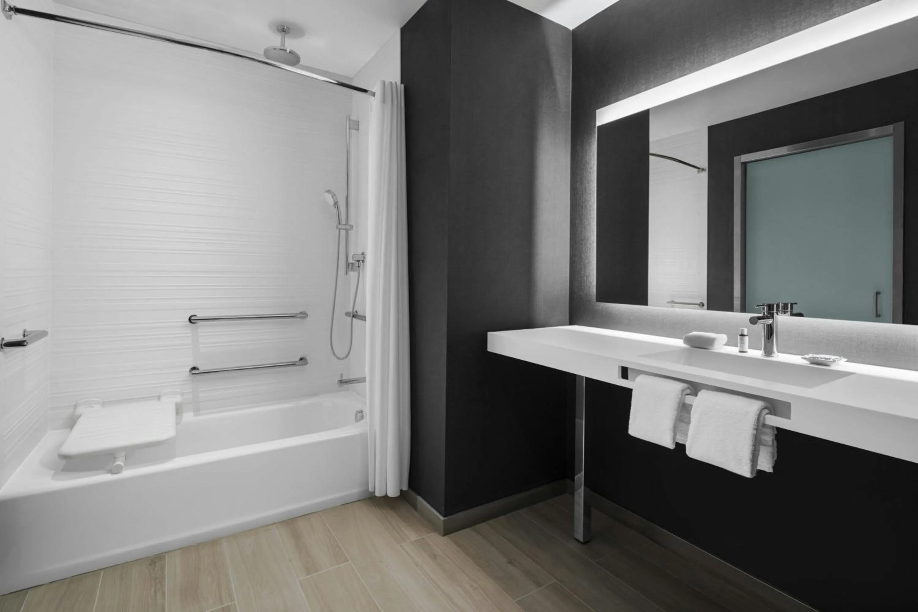 Bathroom in AC Hotel by Marriott St Louis Central West End