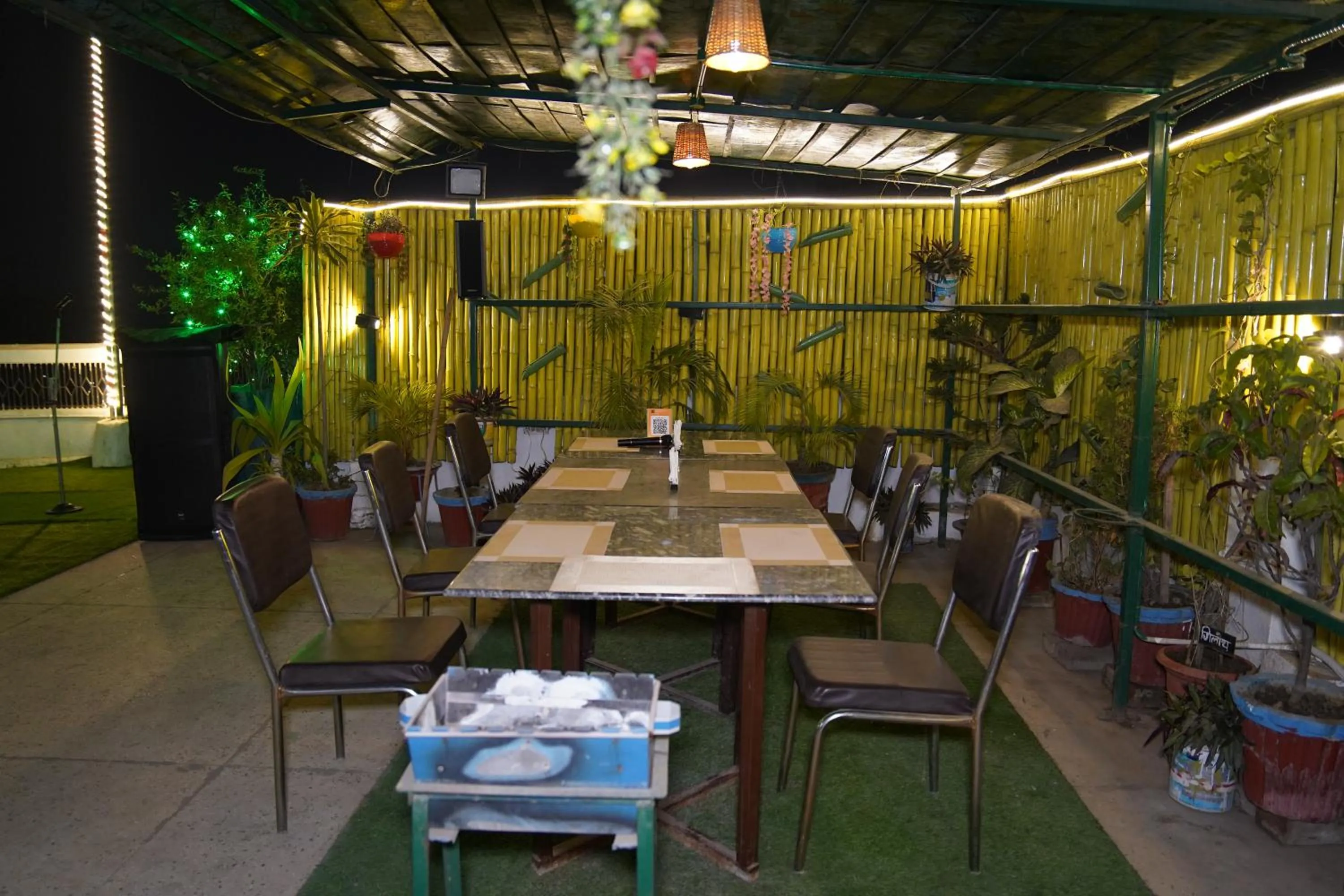 BBQ facilities in Hotel Virasat Retreat