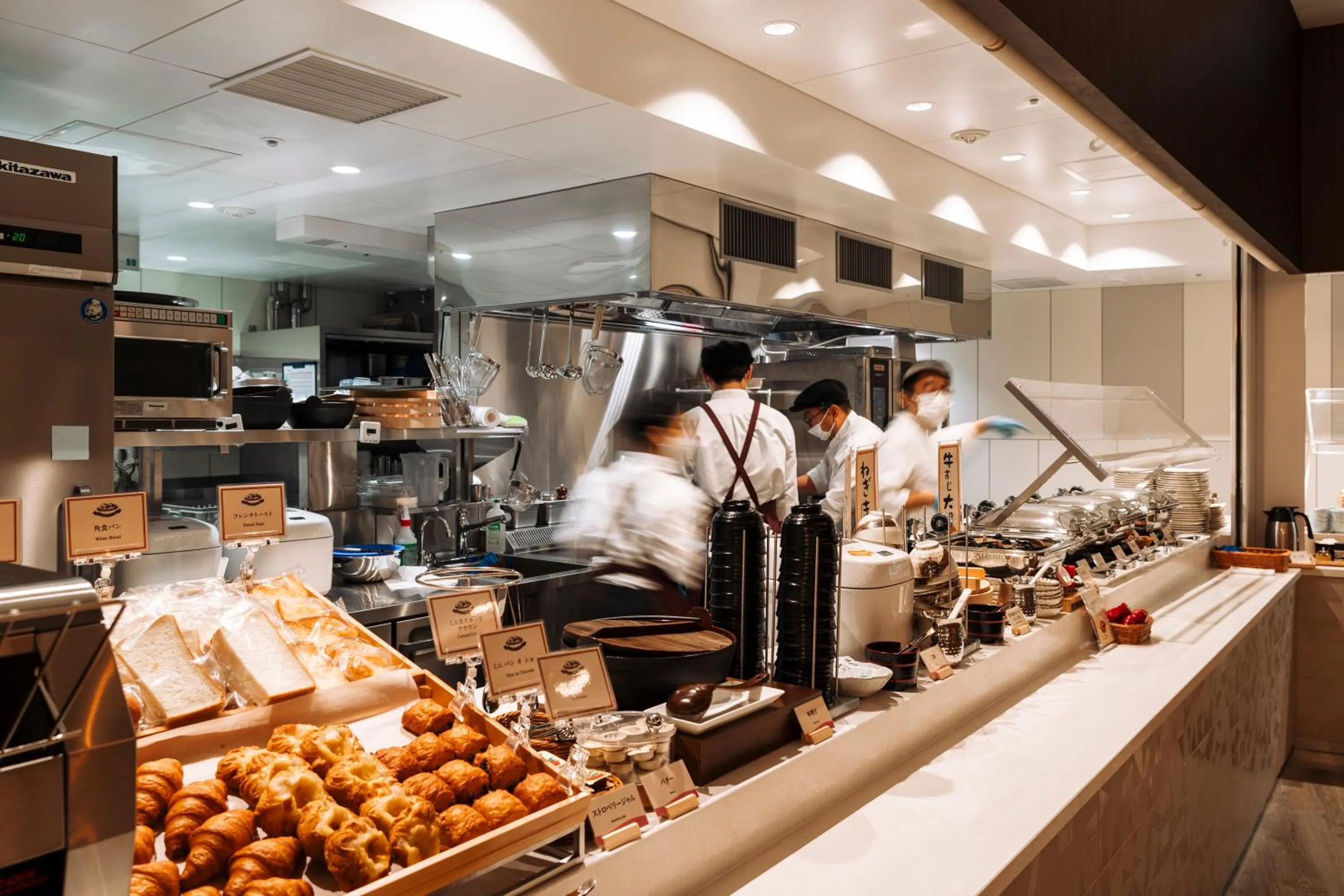 Breakfast in Keisei Richmond Hotel Tokyo Oshiage