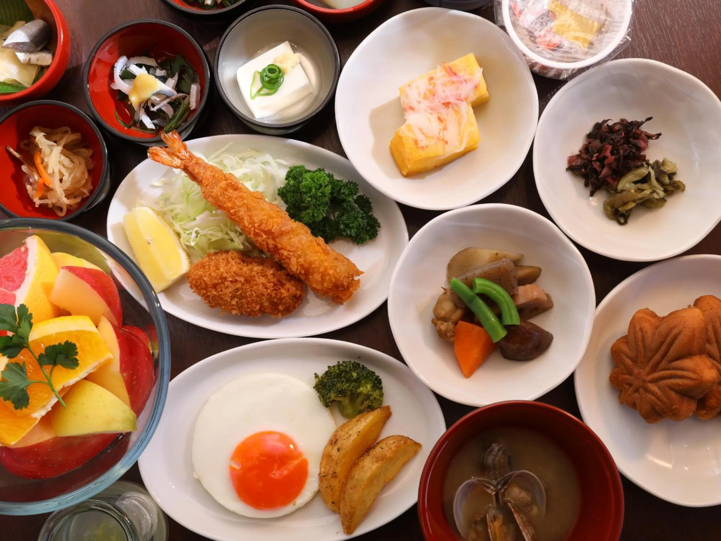 Breakfast in Dormy Inn Hiroshima Annex