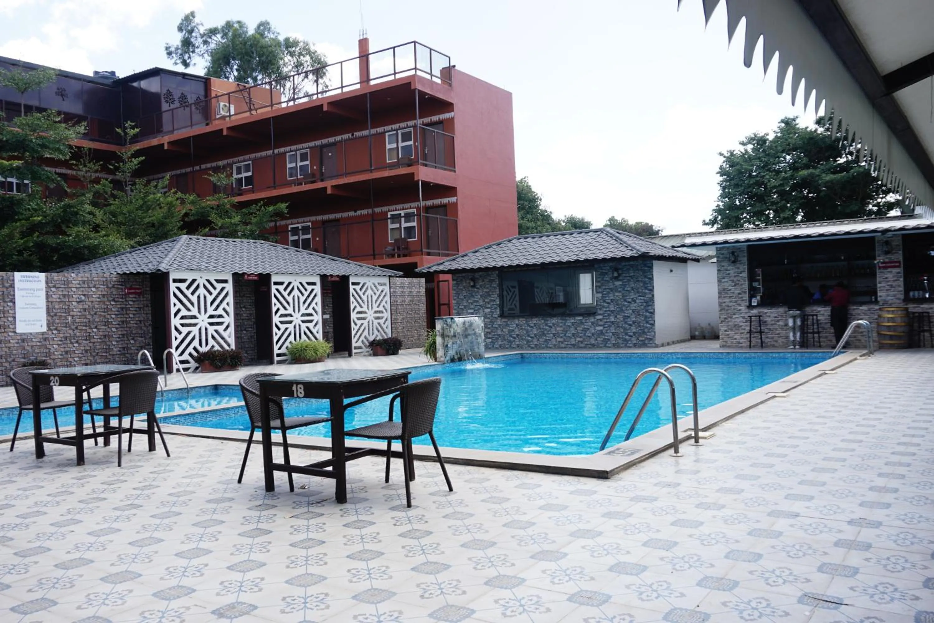 Swimming pool in Vistar Resort & Hotels